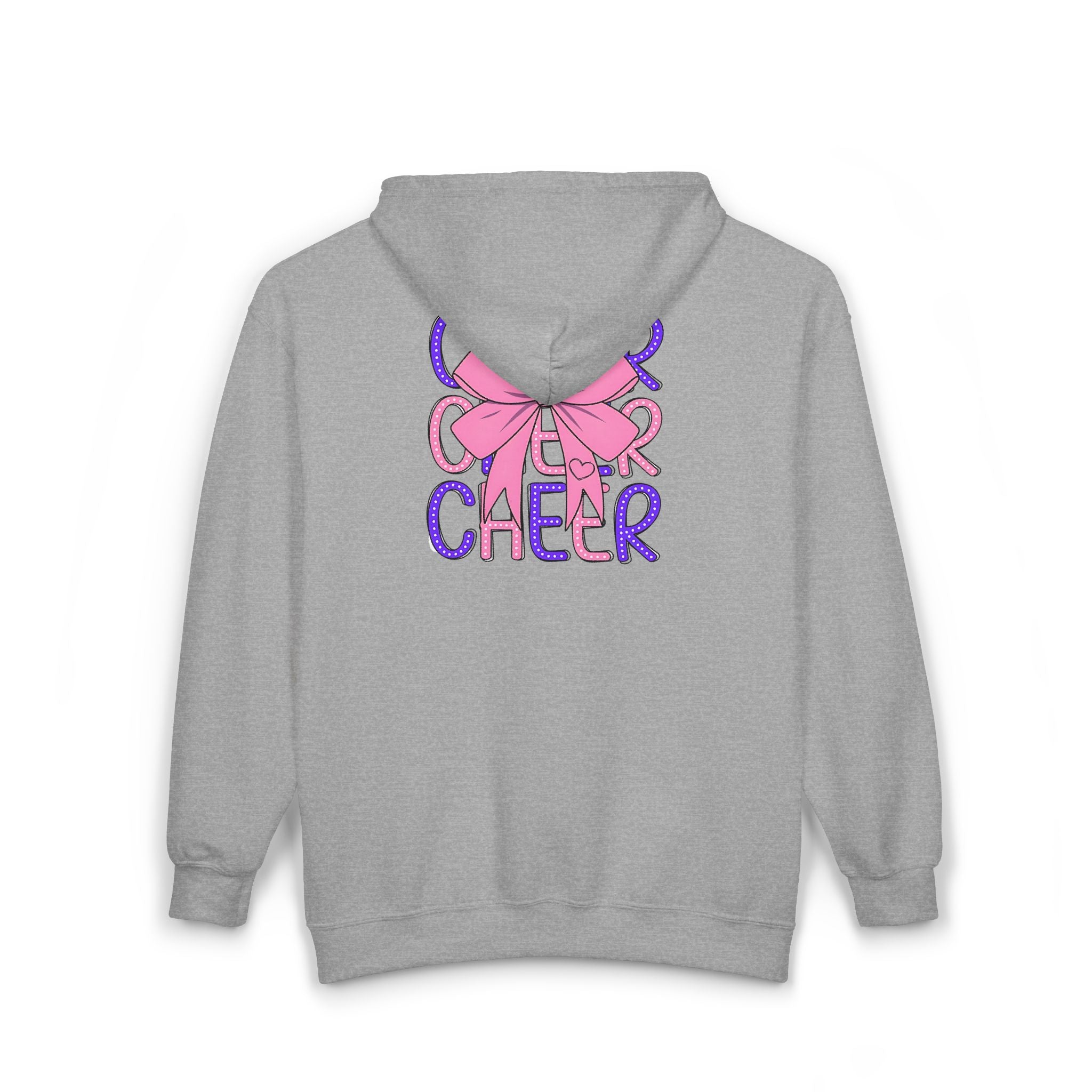 Personalized Cheer Zip Up Hoodie