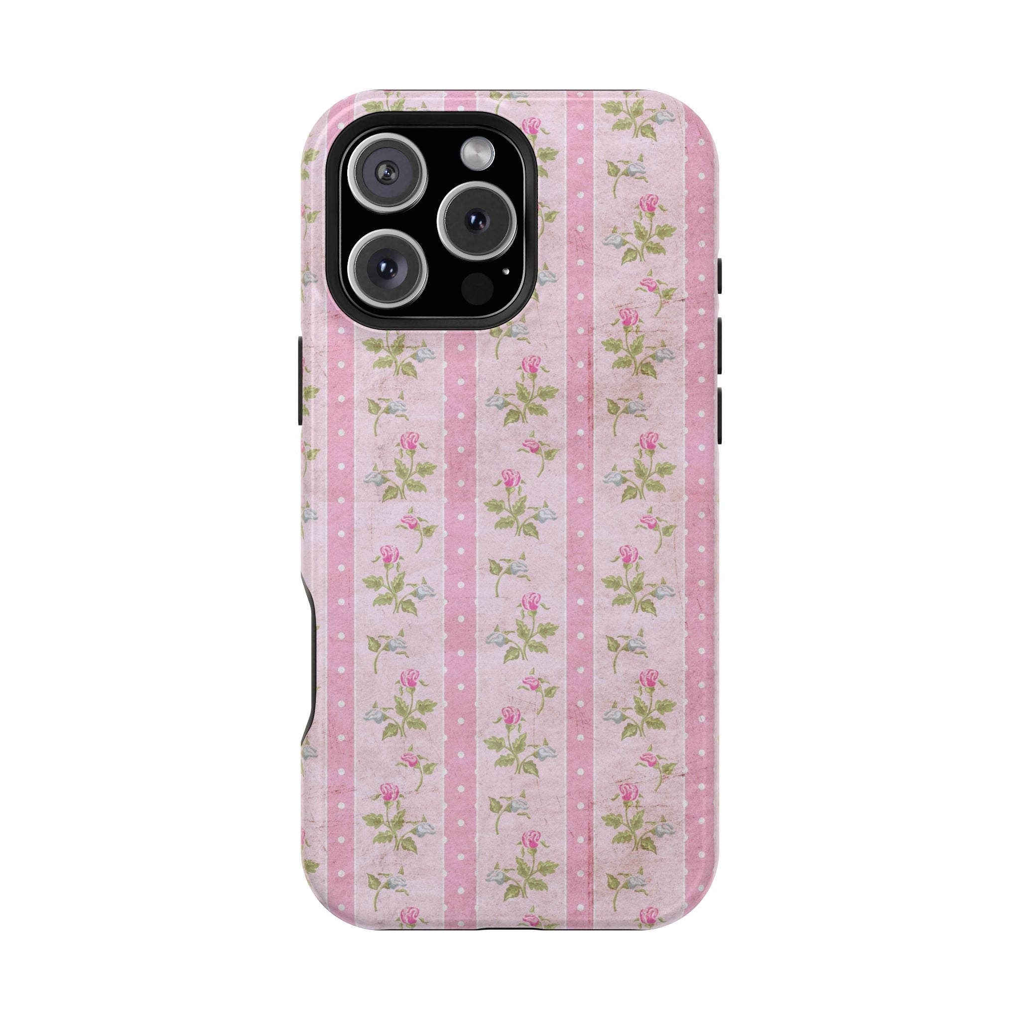 Impact-Resistant Phone Case, Inspirational Quote Case, Gift for Her, Bible Verse Decor, Floral Design Phone Cover