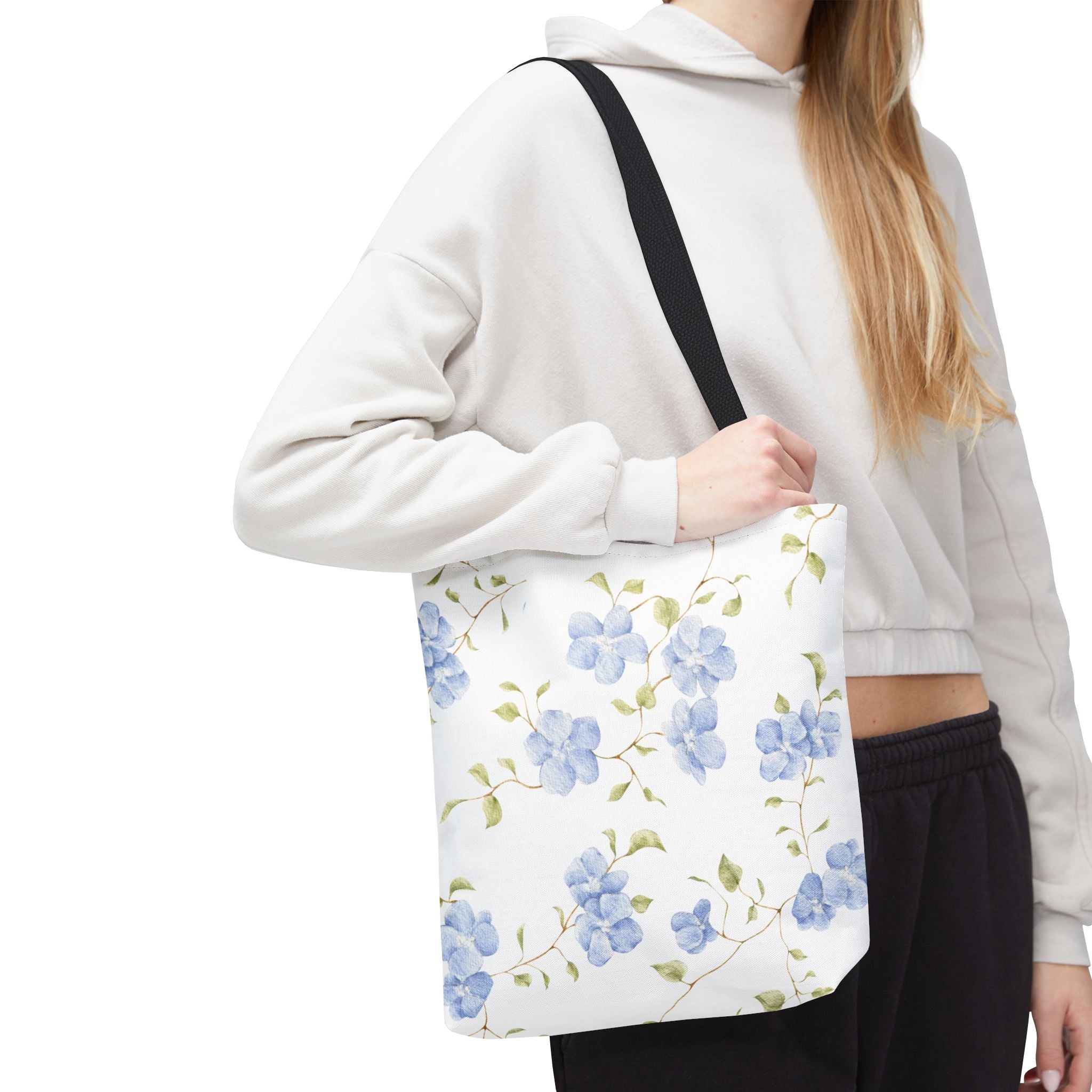 Floral Tote Bag, Stylish Eco-Friendly Bag, Gift for Her, Beach Bag, Shopping Tote, College Bag
