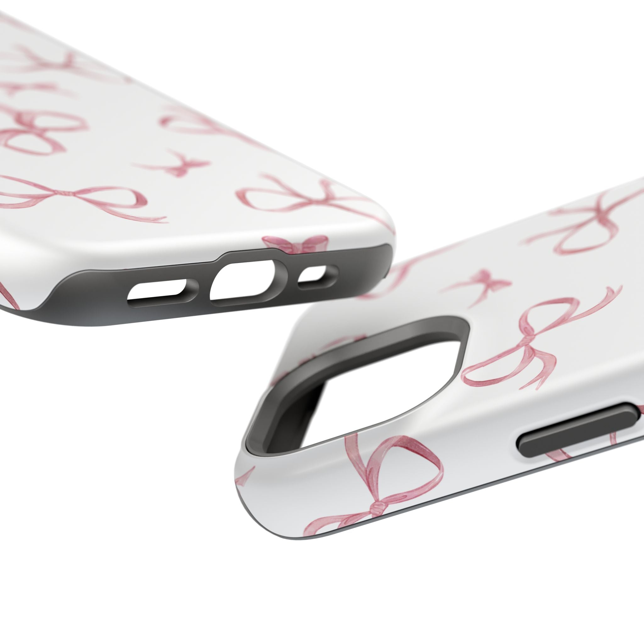 Customizable: Coquette Bow Stylish Impact-Resistant Phone Case
