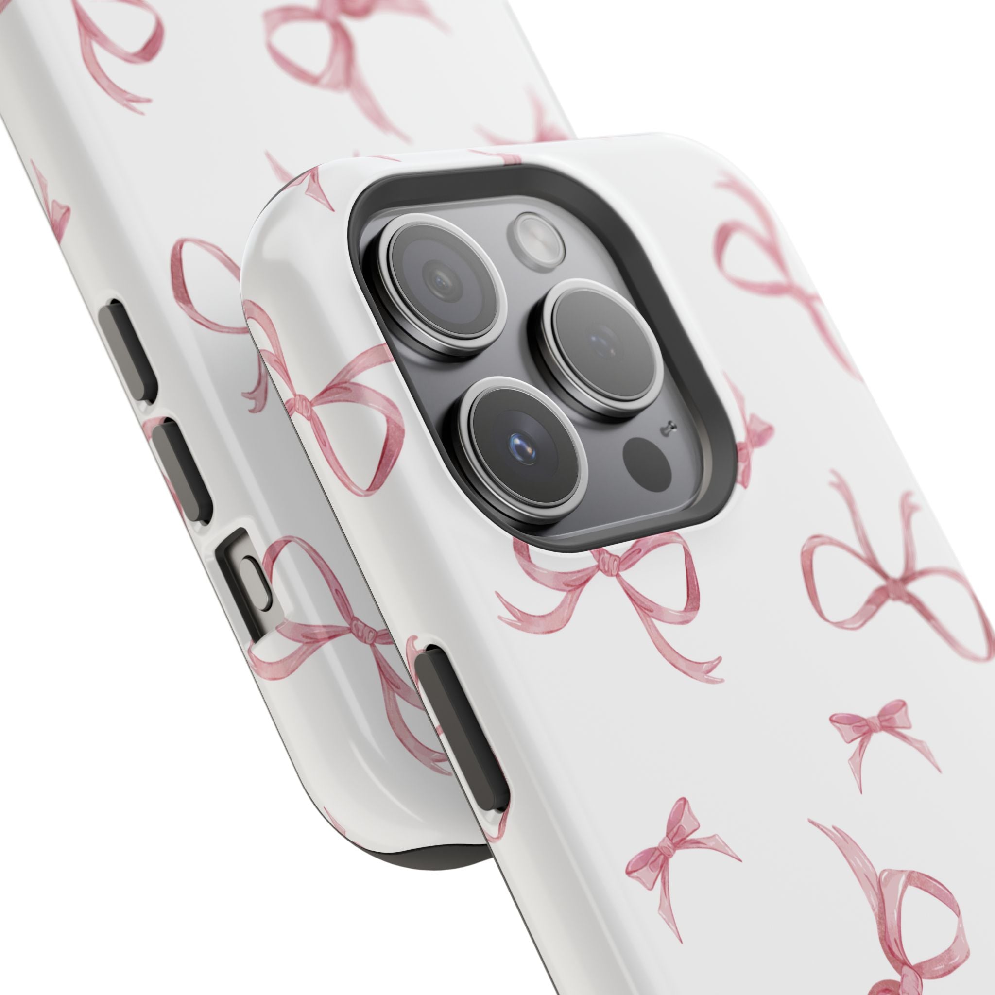 Customizable: Coquette Bow Stylish Impact-Resistant Phone Case