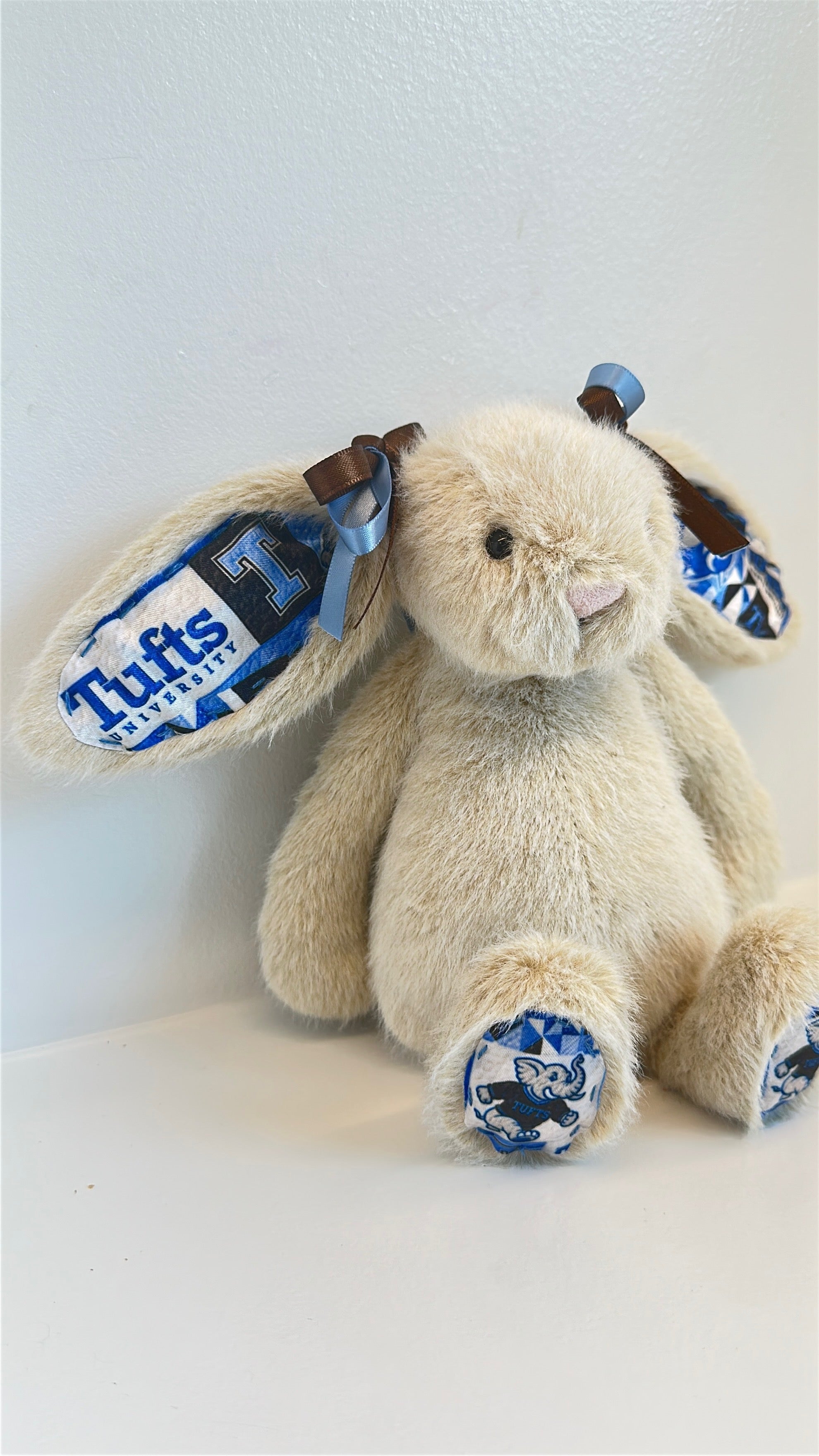Tufts University Custom College Jellycat Bunny