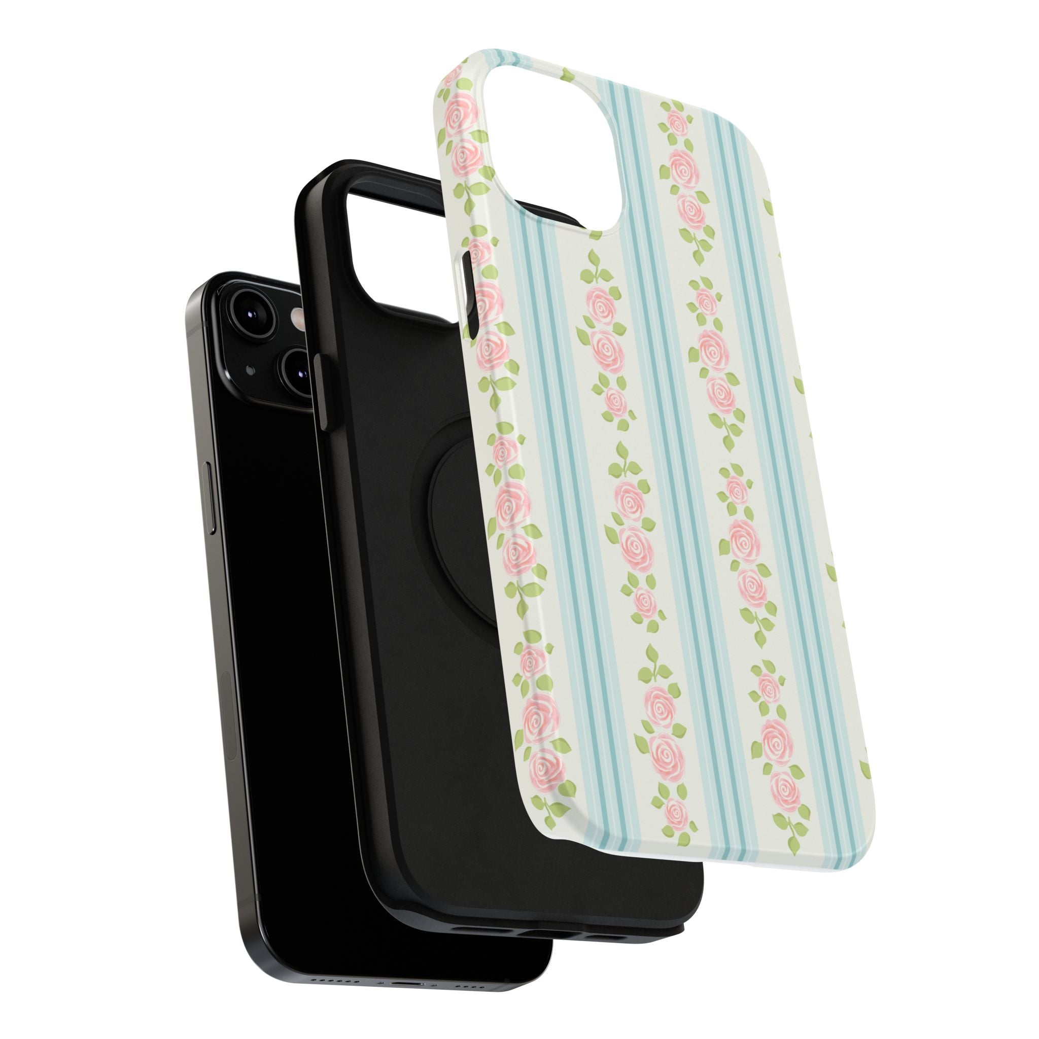 Customizable: Floral Impact-Resistant Phone Case
