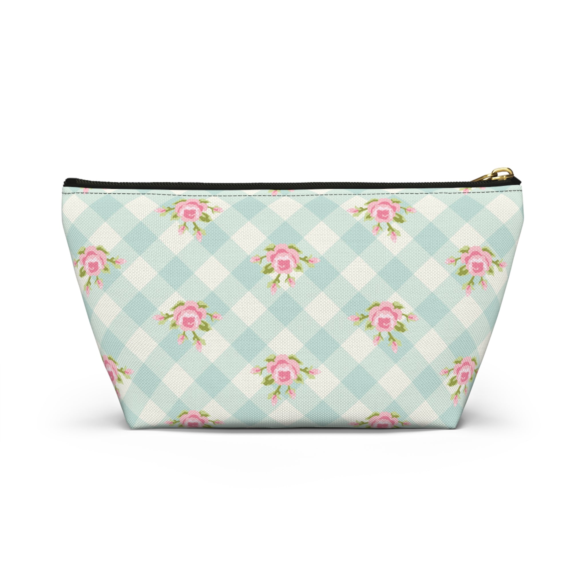 Customizable: Charming Floral Accessory Pouch | Perfect for Makeup, Travel, Gifts, Home Organization, Cute Storage