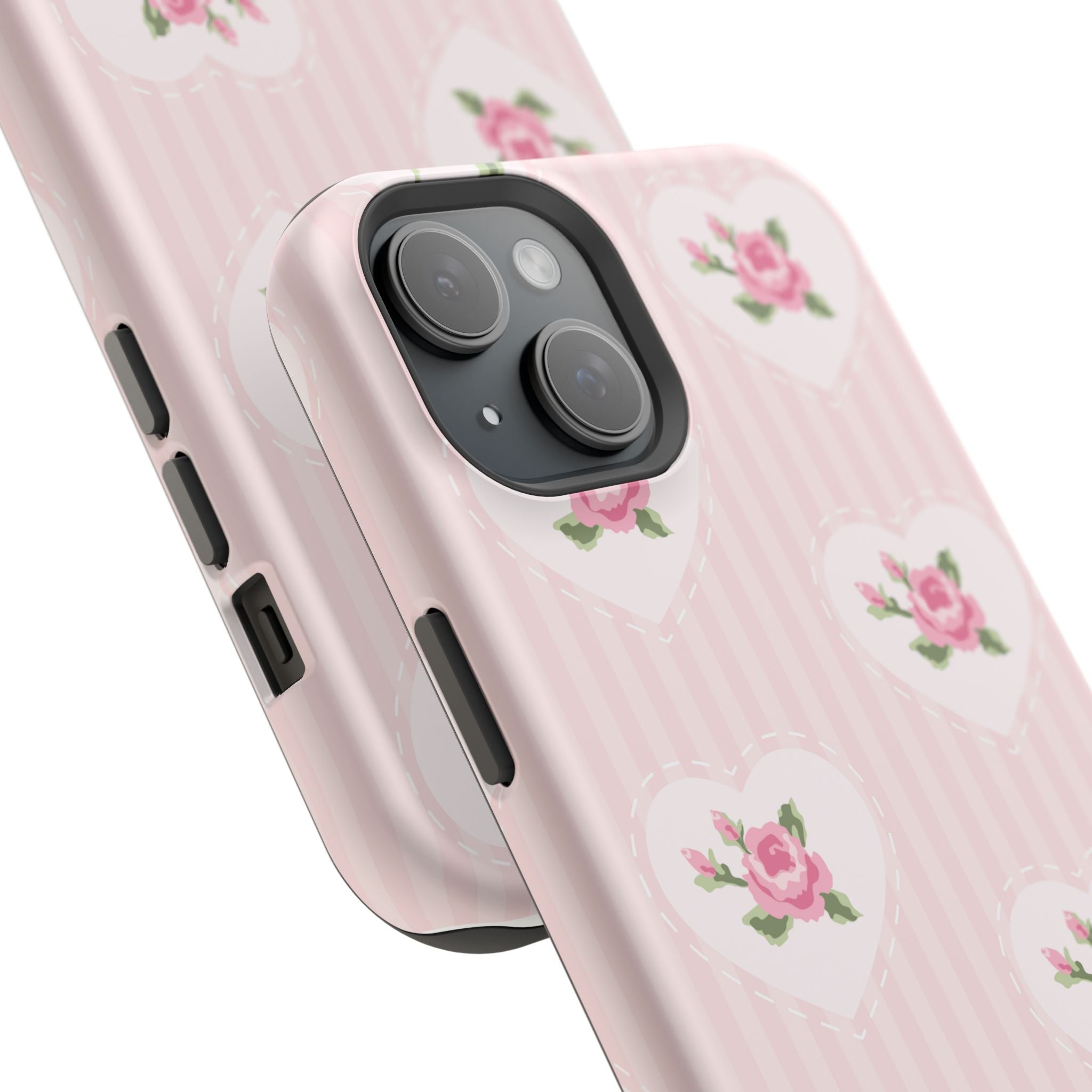 Customizable: Floral Heart Phone Case