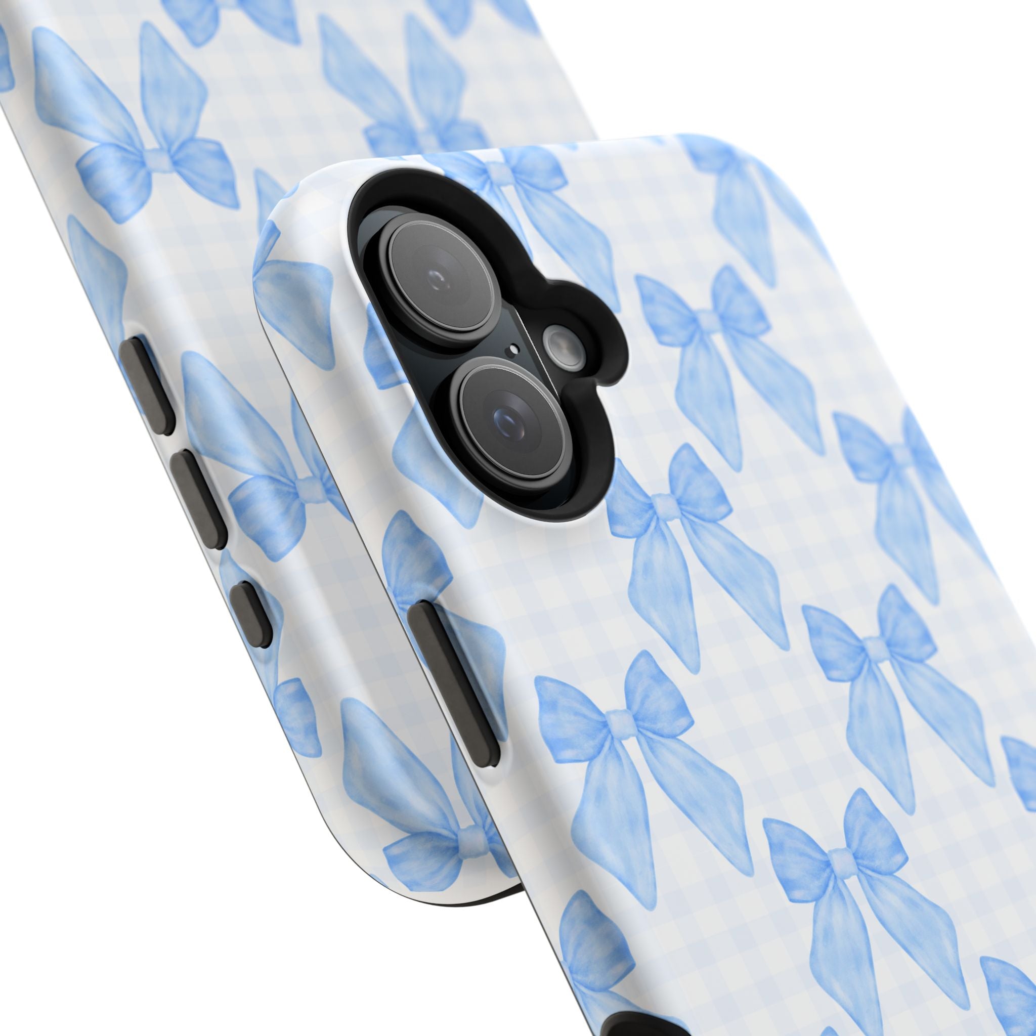Customizable: Charming Bow Pattern Phone Case