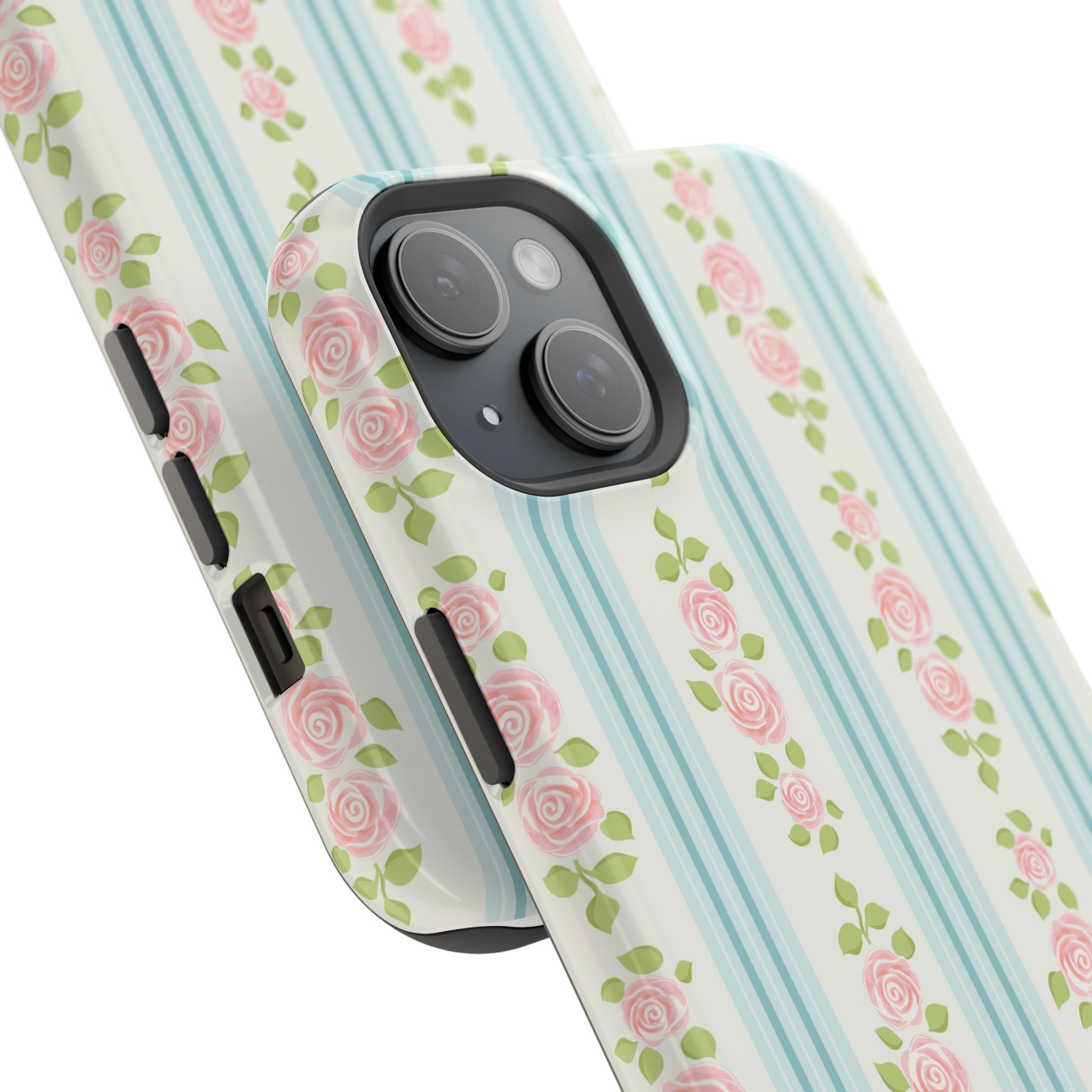Customizable: Floral Impact-Resistant Phone Case