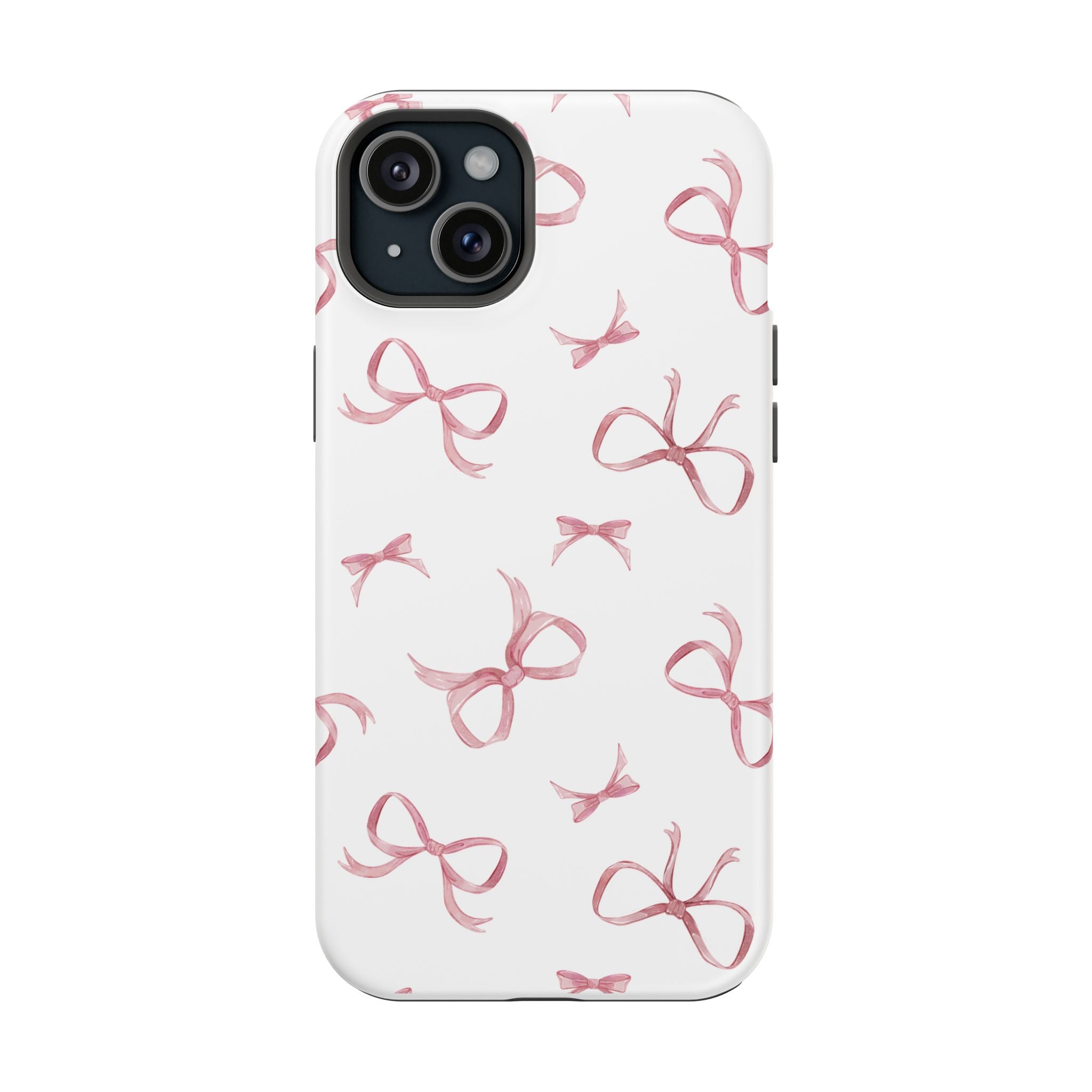 Customizable: Coquette Bow Stylish Impact-Resistant Phone Case