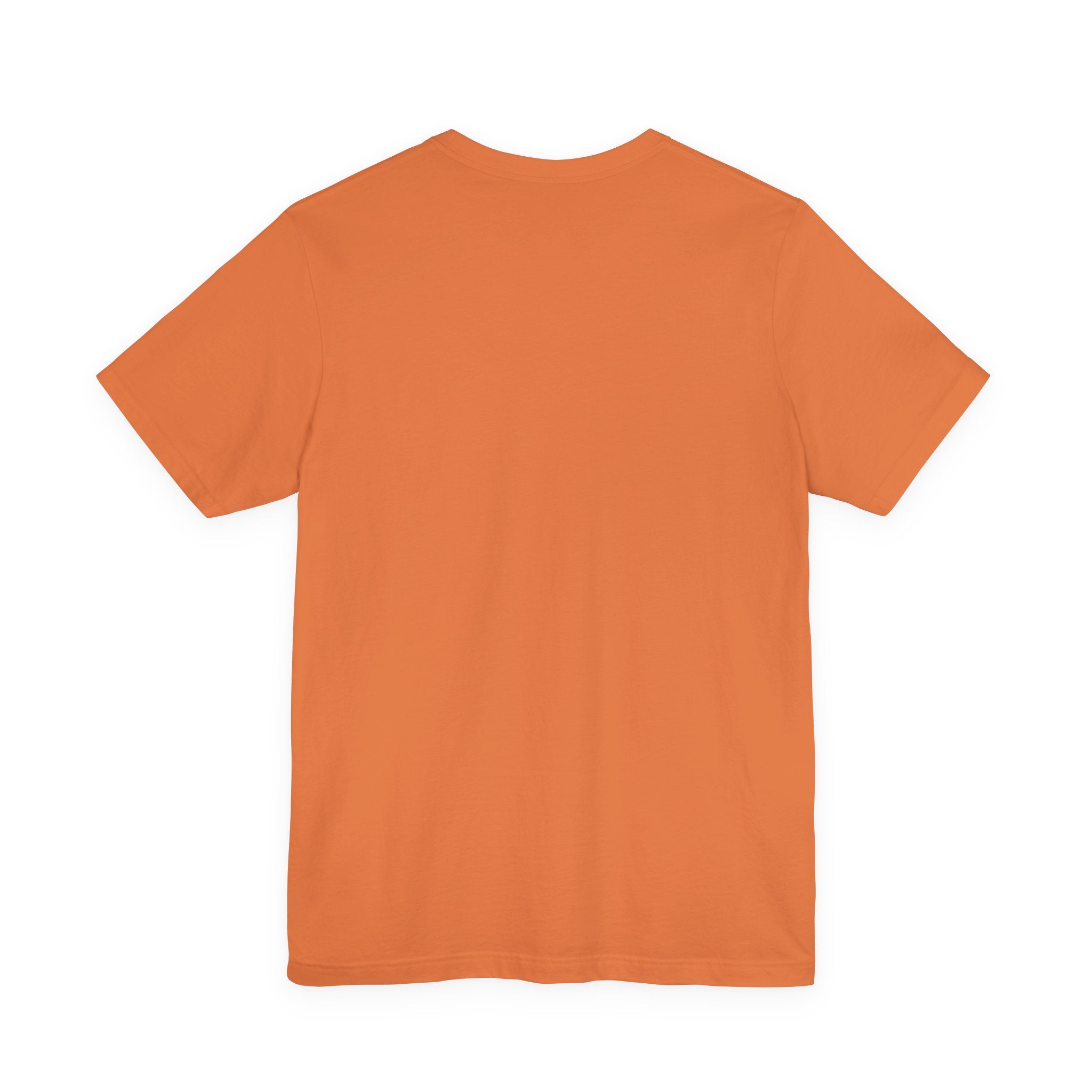 Customizable Orange & White Polka Dot Tri-Star Graphic Tee