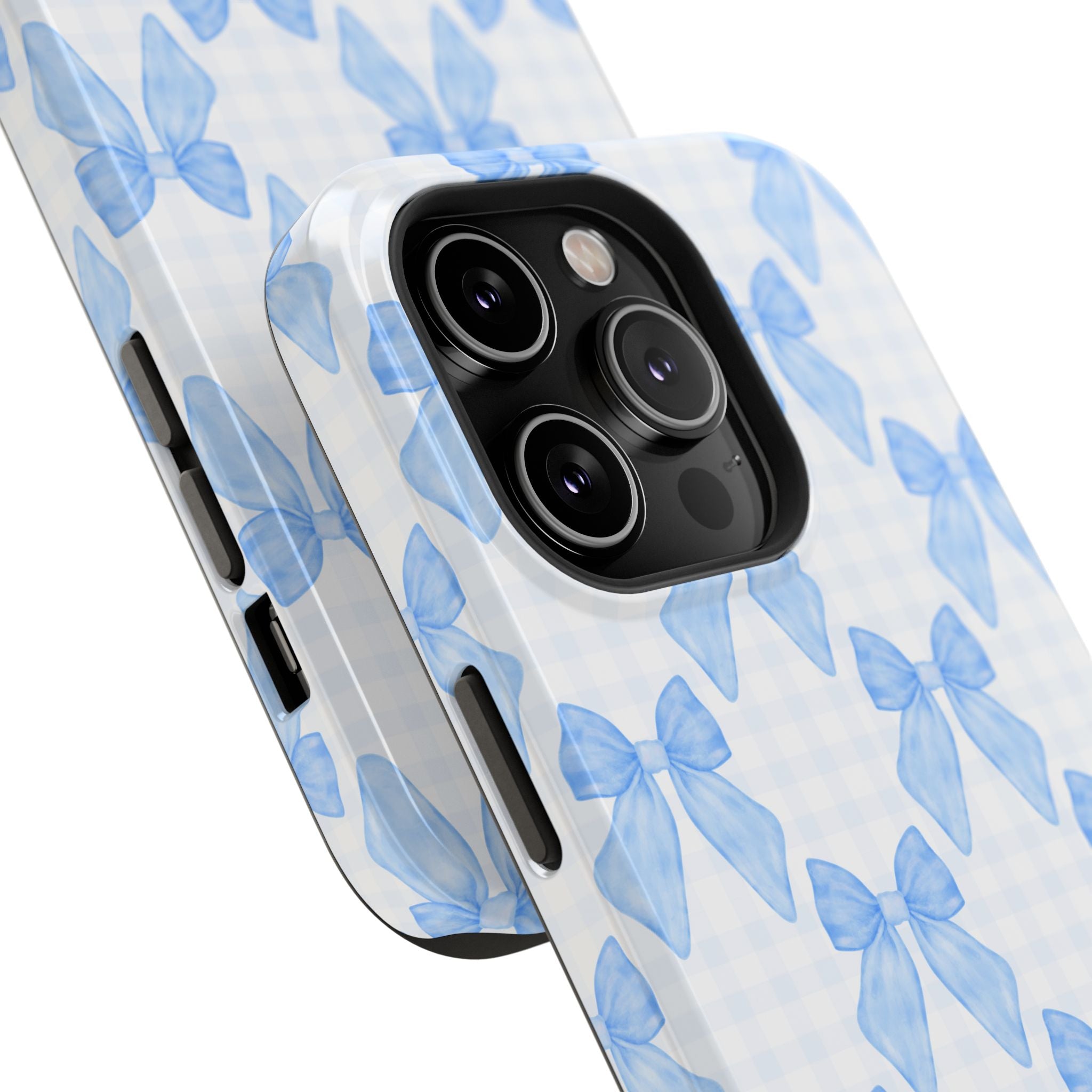 Customizable: Charming Bow Pattern Phone Case