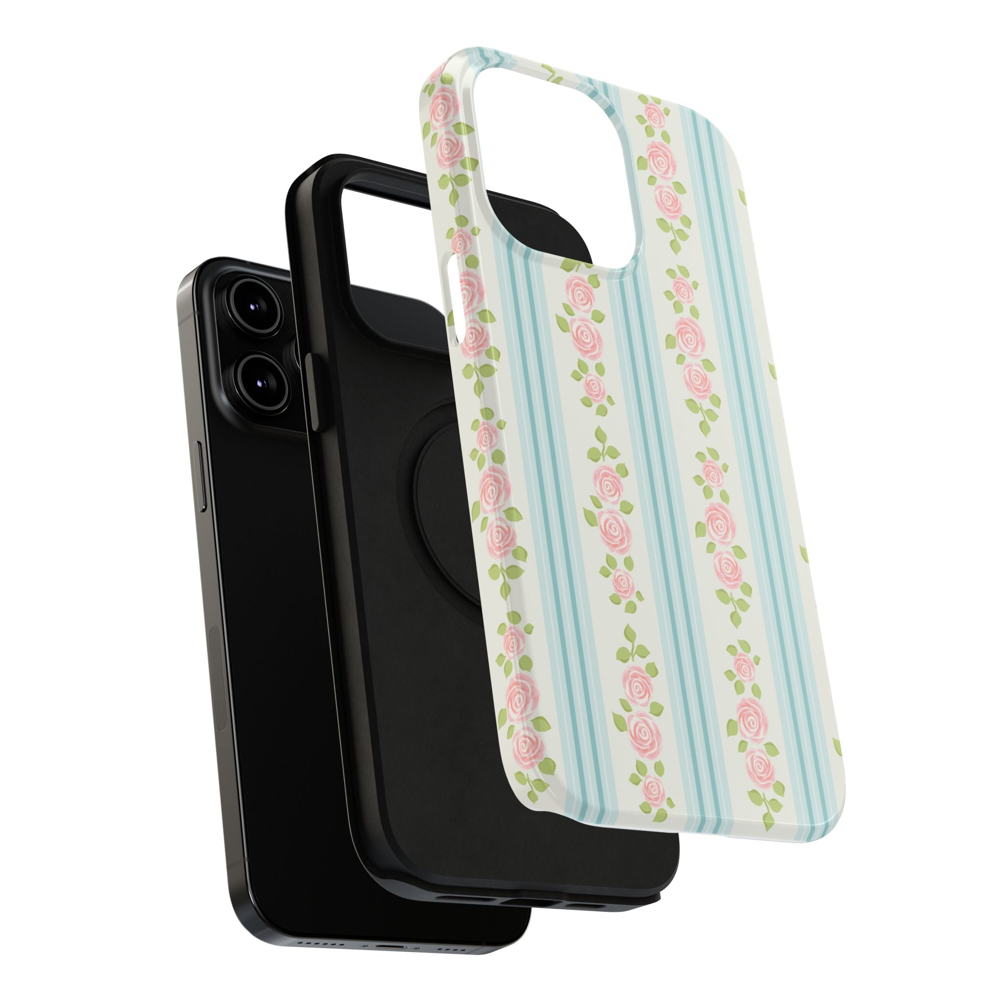 Customizable: Floral Impact-Resistant Phone Case