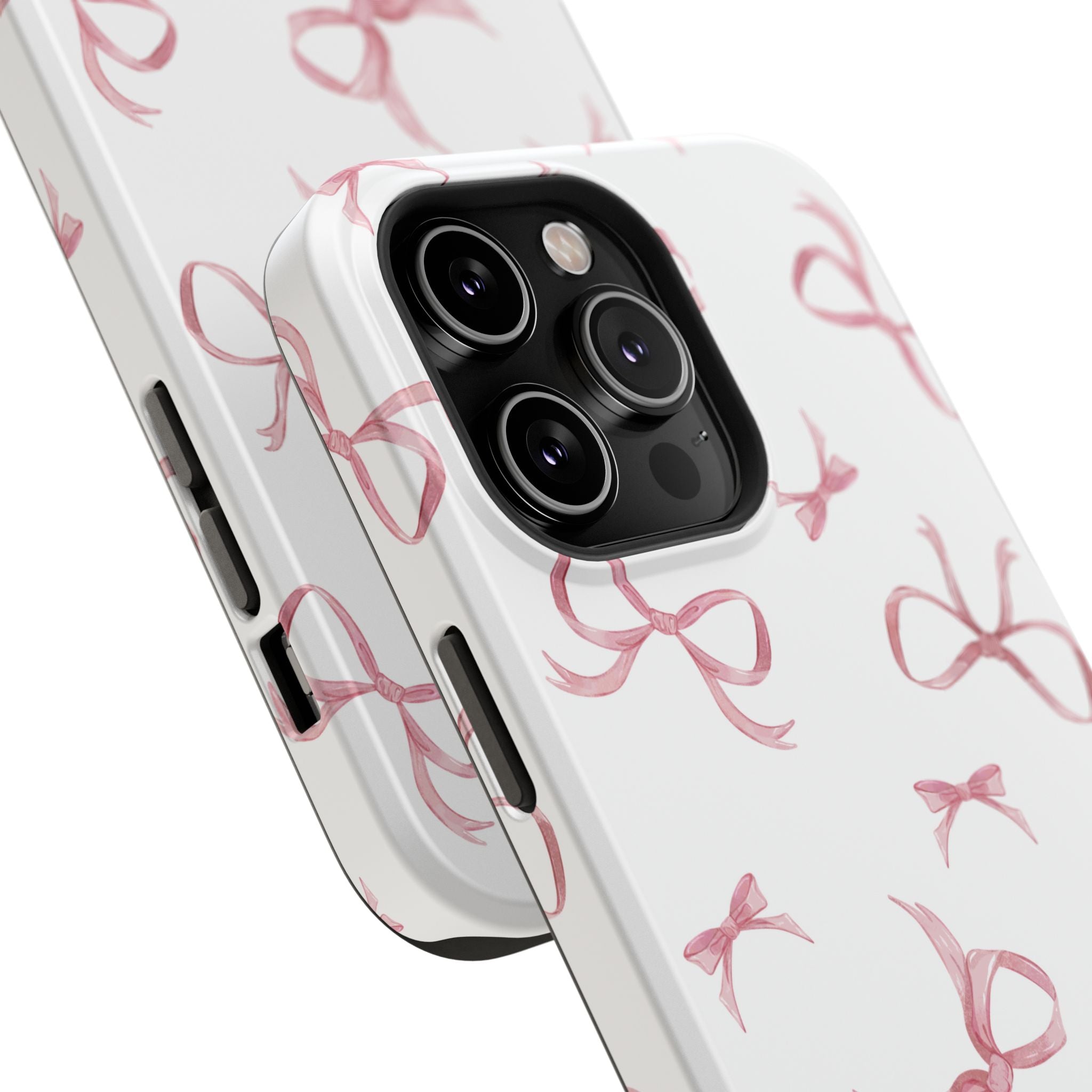 Customizable: Coquette Bow Stylish Impact-Resistant Phone Case