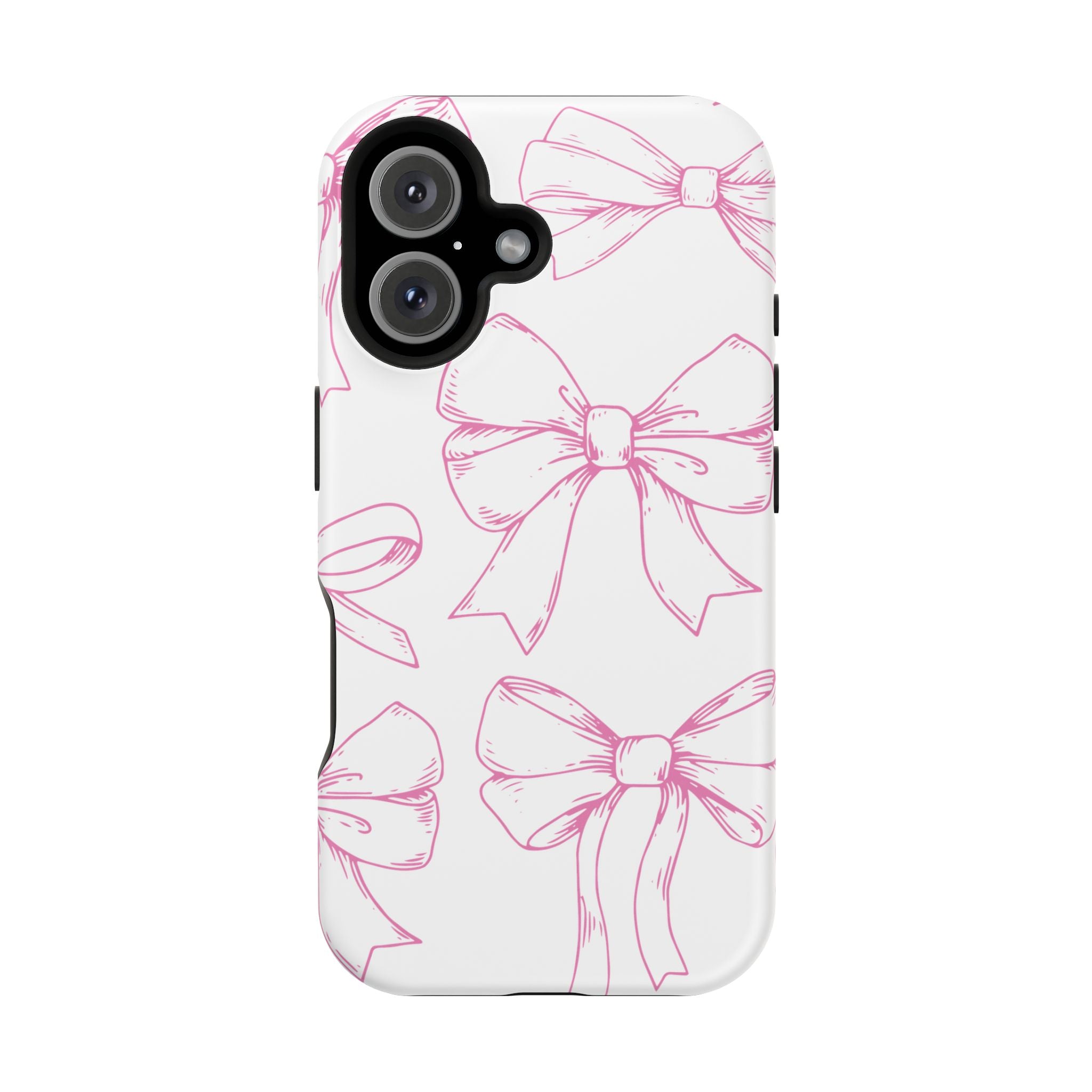 Customizable: Cute Bow Pattern Phone Case