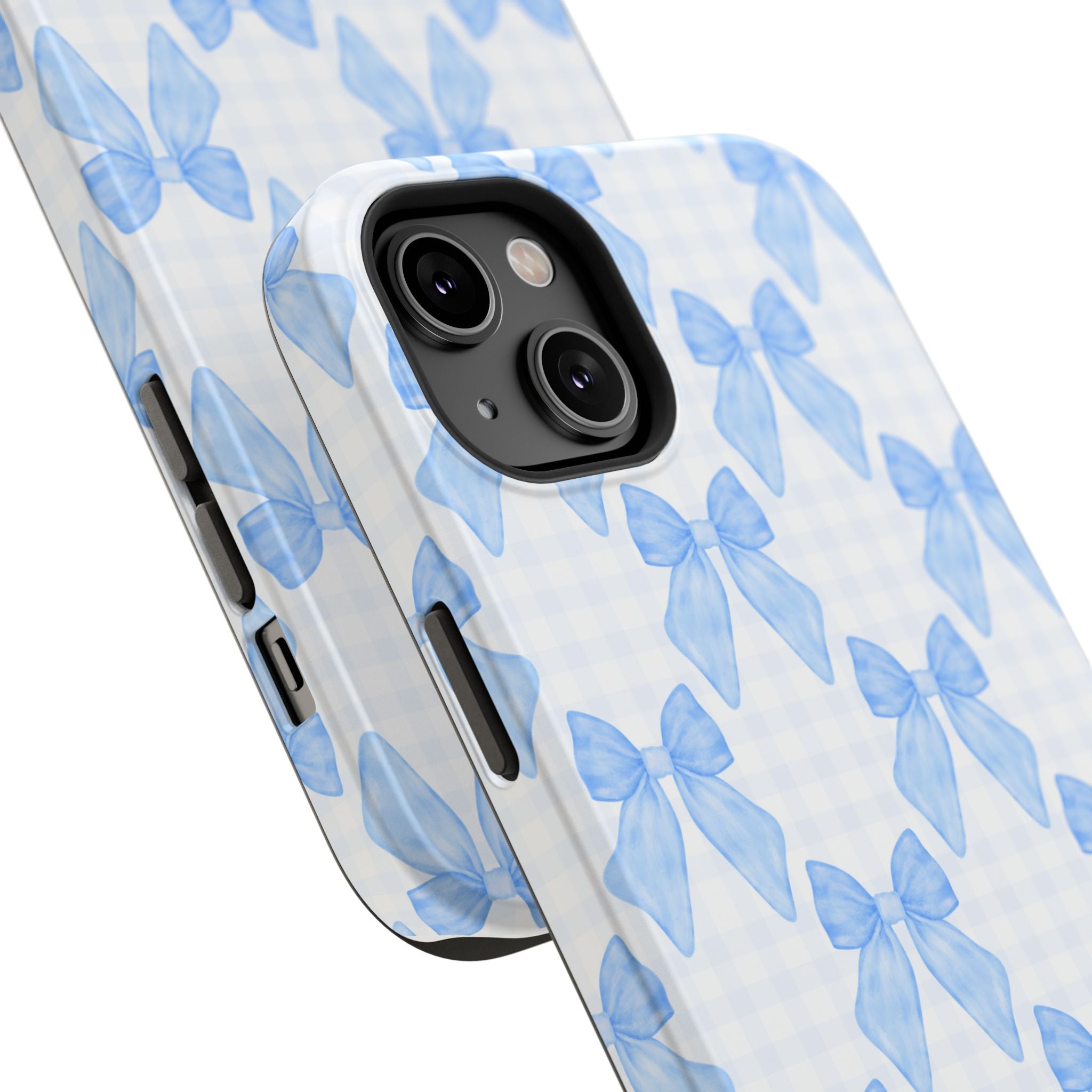 Customizable: Charming Bow Pattern Phone Case