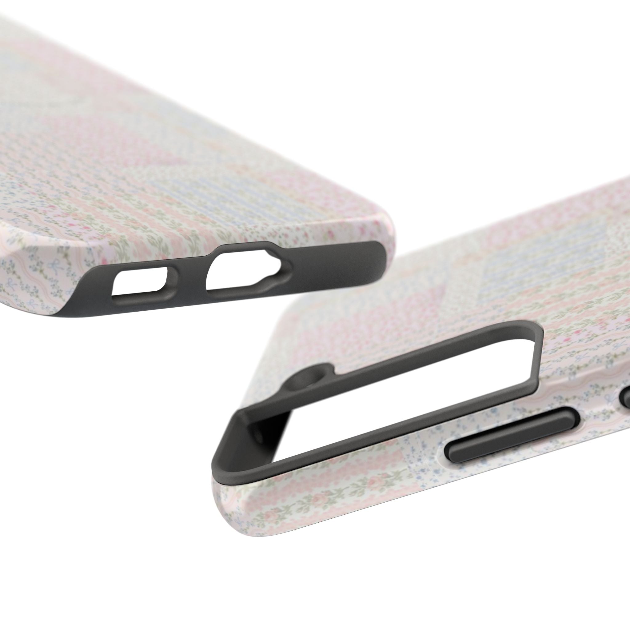 Floral Tough Phone Cases, Protective Phone Cover, Inspirational Tech Accessory, Gift for Her, Fashionable Phone Case, Unique Design