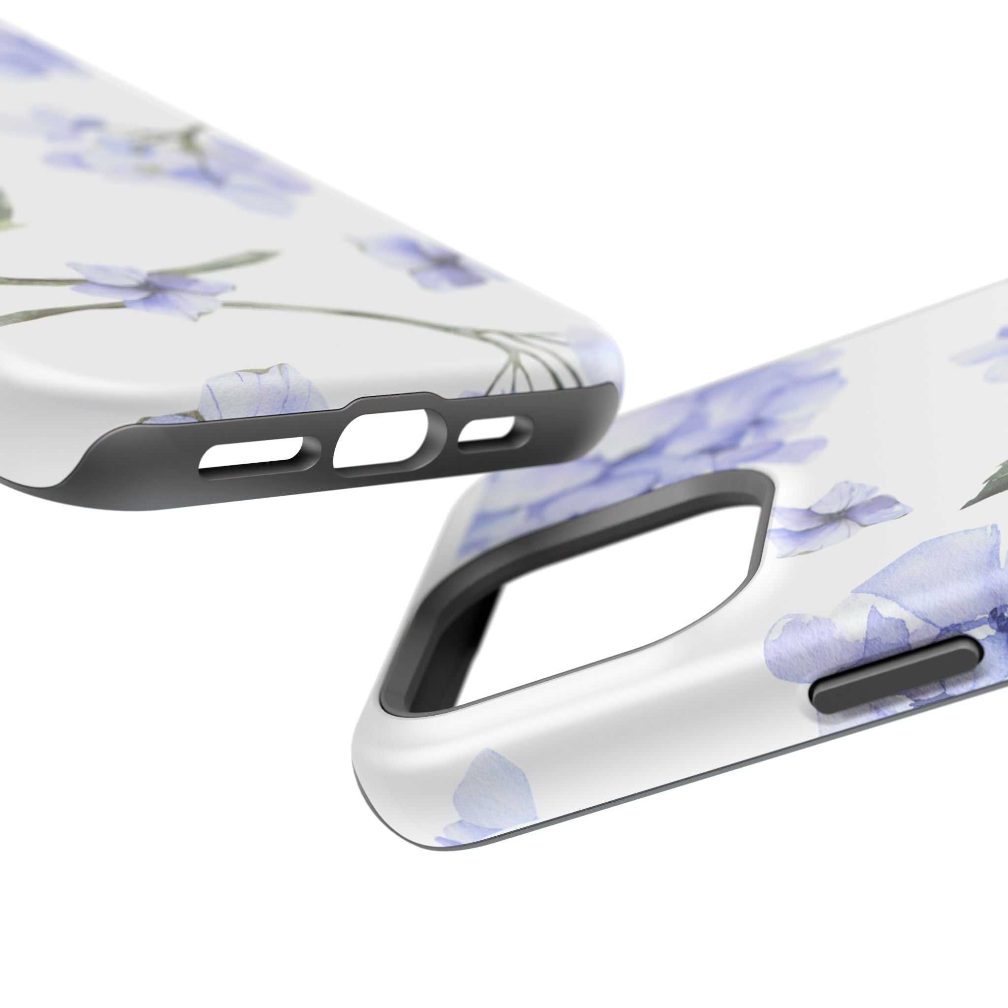 Customizable: Floral Purple Hydrangea Impact-Resistant Phone Case