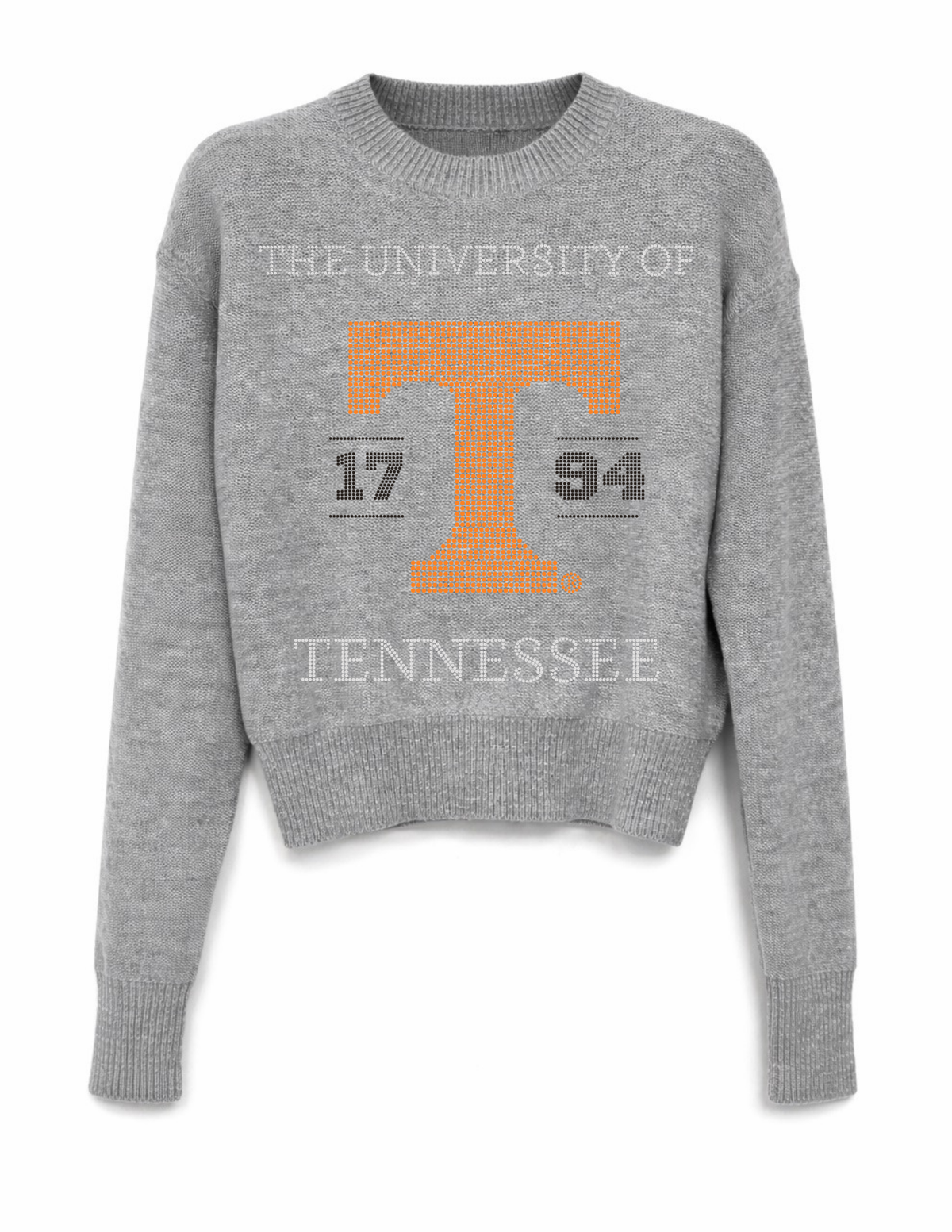 Tennessee Volunteers EST. 1891 Gray Crewneck Sweater