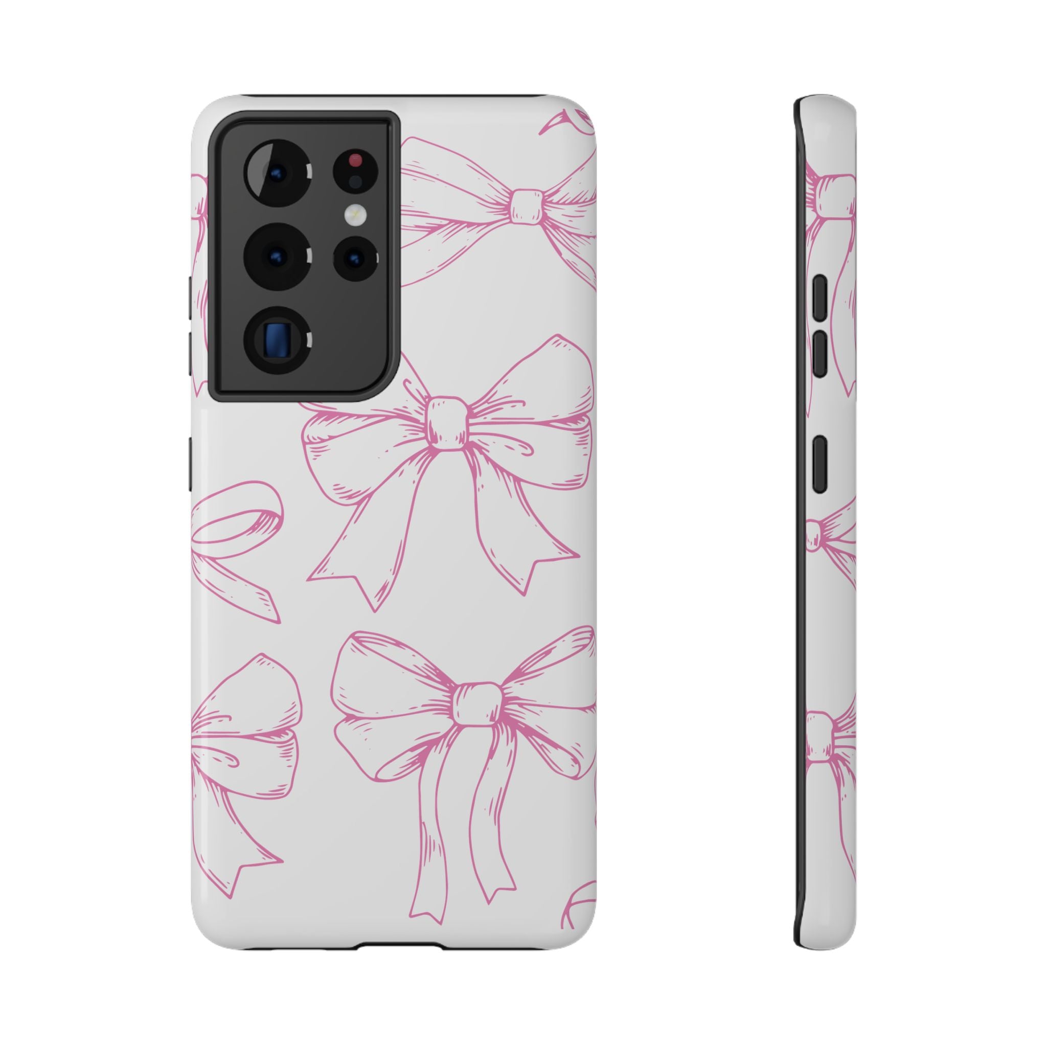 Customizable: Cute Bow Pattern Phone Case