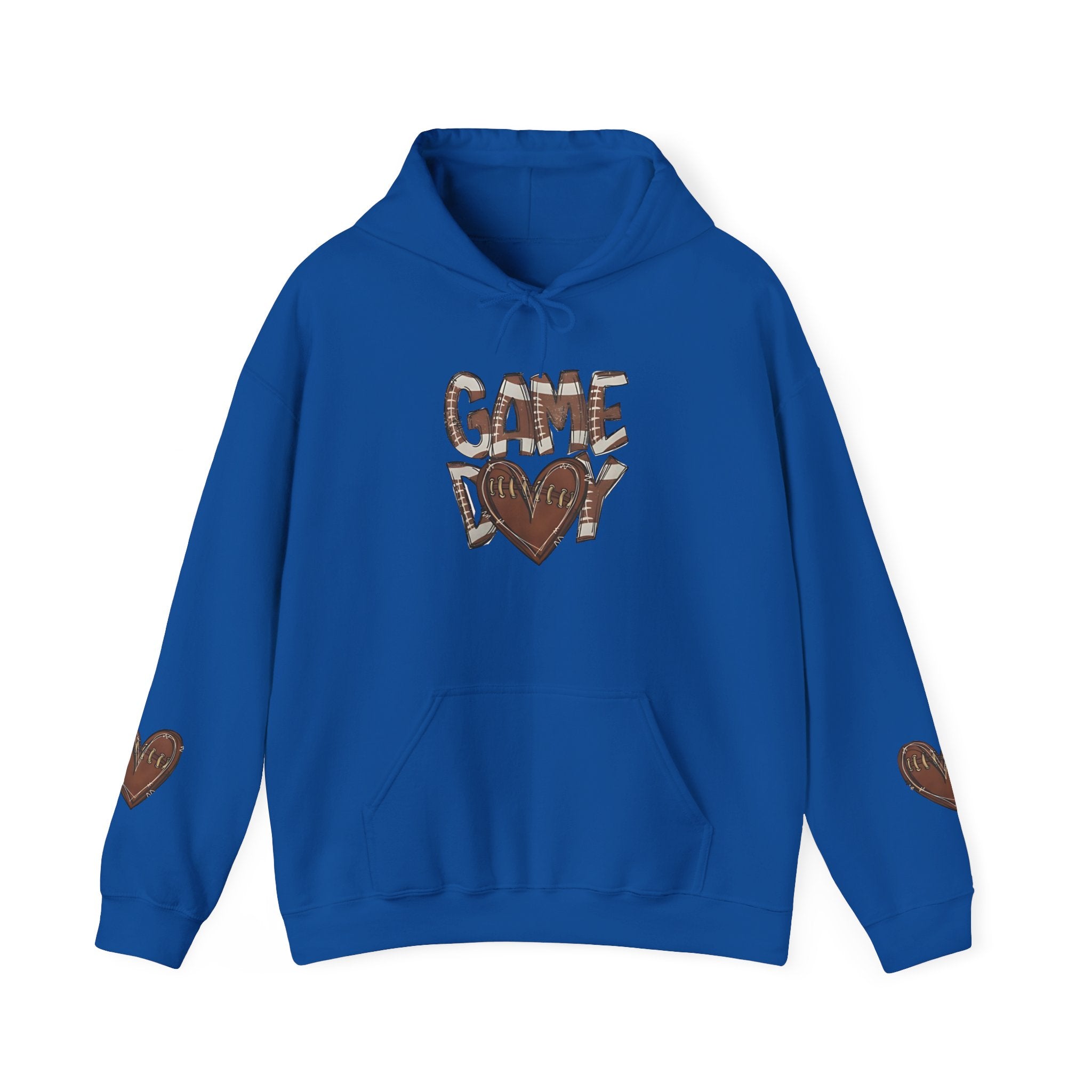 Football Heart Game Day Hoodie