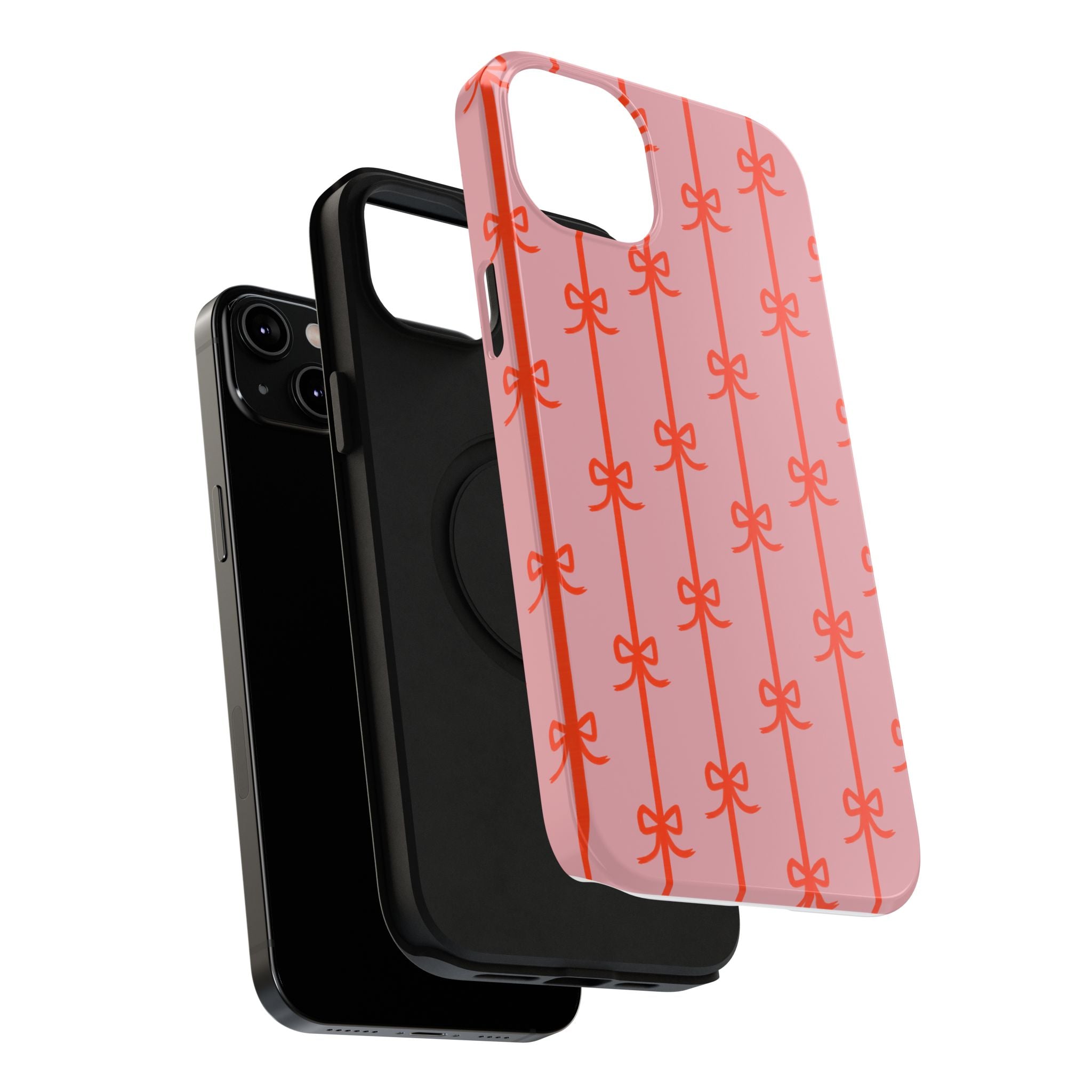 Customizable: Cute Bow Pattern Phone Case