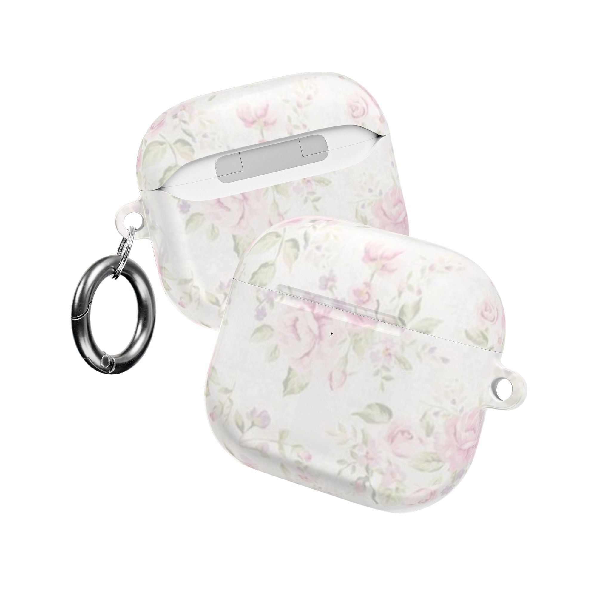 Floral AirPod Case, Elegant Wireless Earbuds Case, Flower Design AirPods Cover, Cute Tech Accessory, Gift for Her, Custom Earbud Case