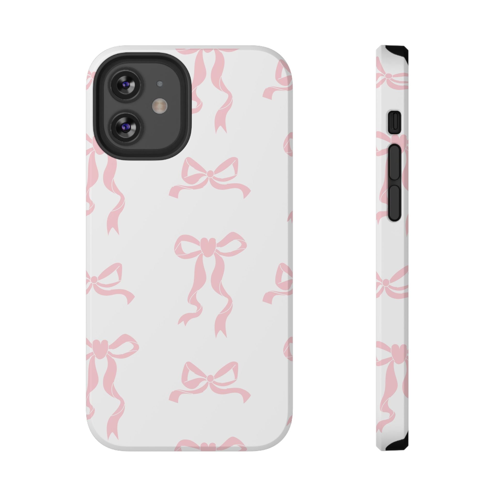 Customizable Cute Bow Pattern Phone Case