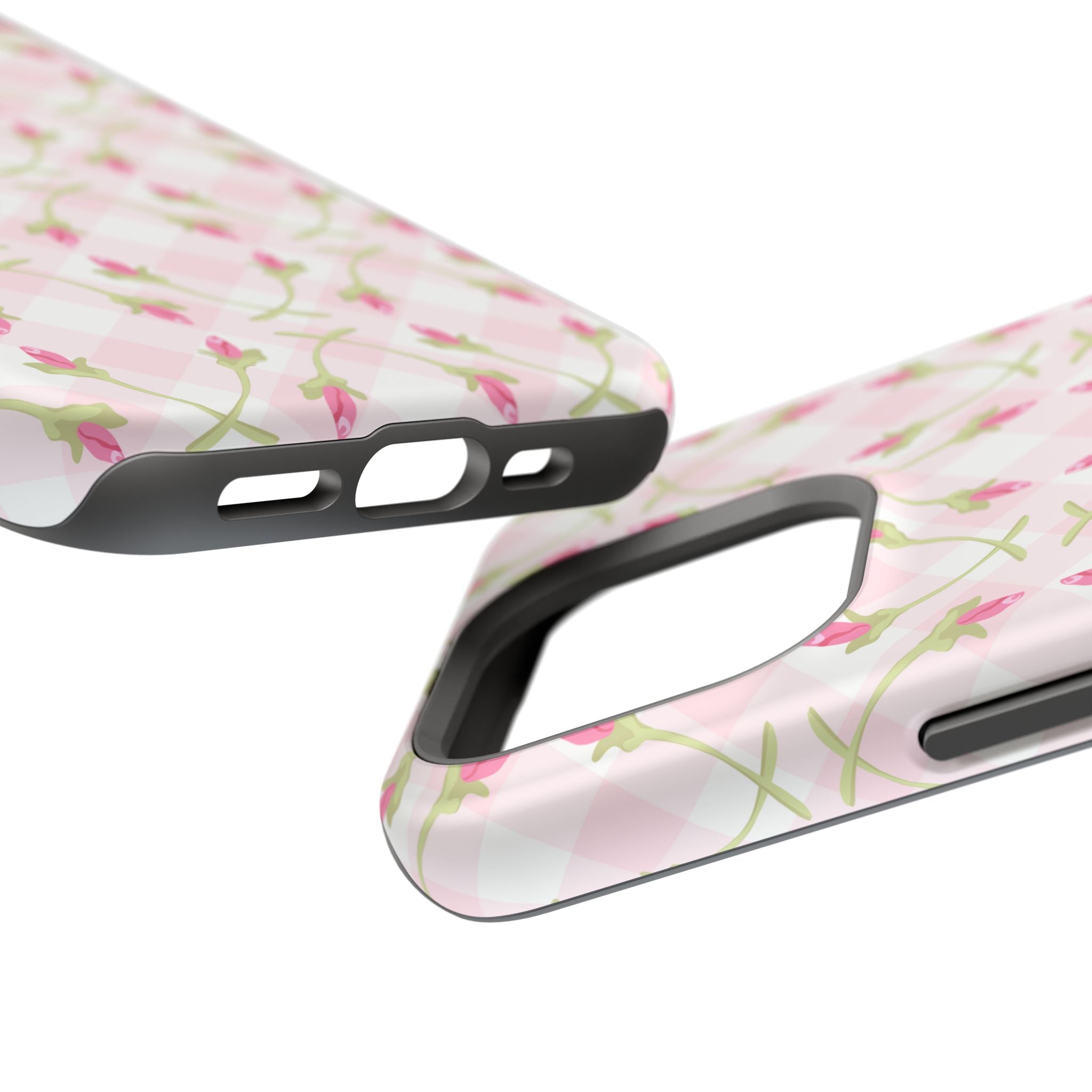 Customizable: Floral Impact-Resistant Phone Case