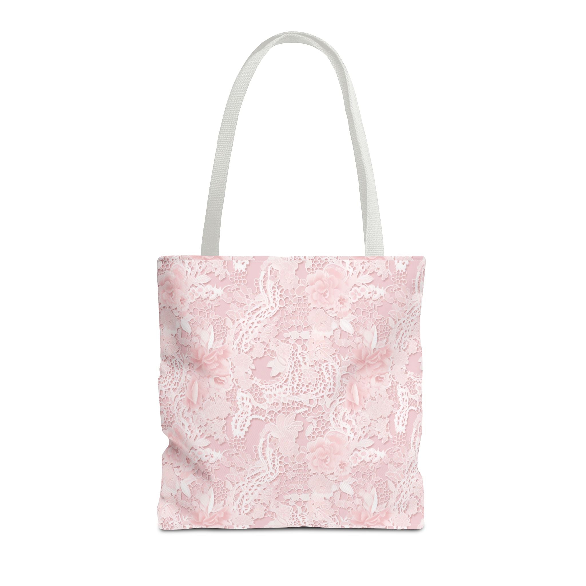 Chic Floral Tote Bag, Stylish Shopping Bag, Pink Floral Accessory, Perfect for Gifts, Sustainable Fashion