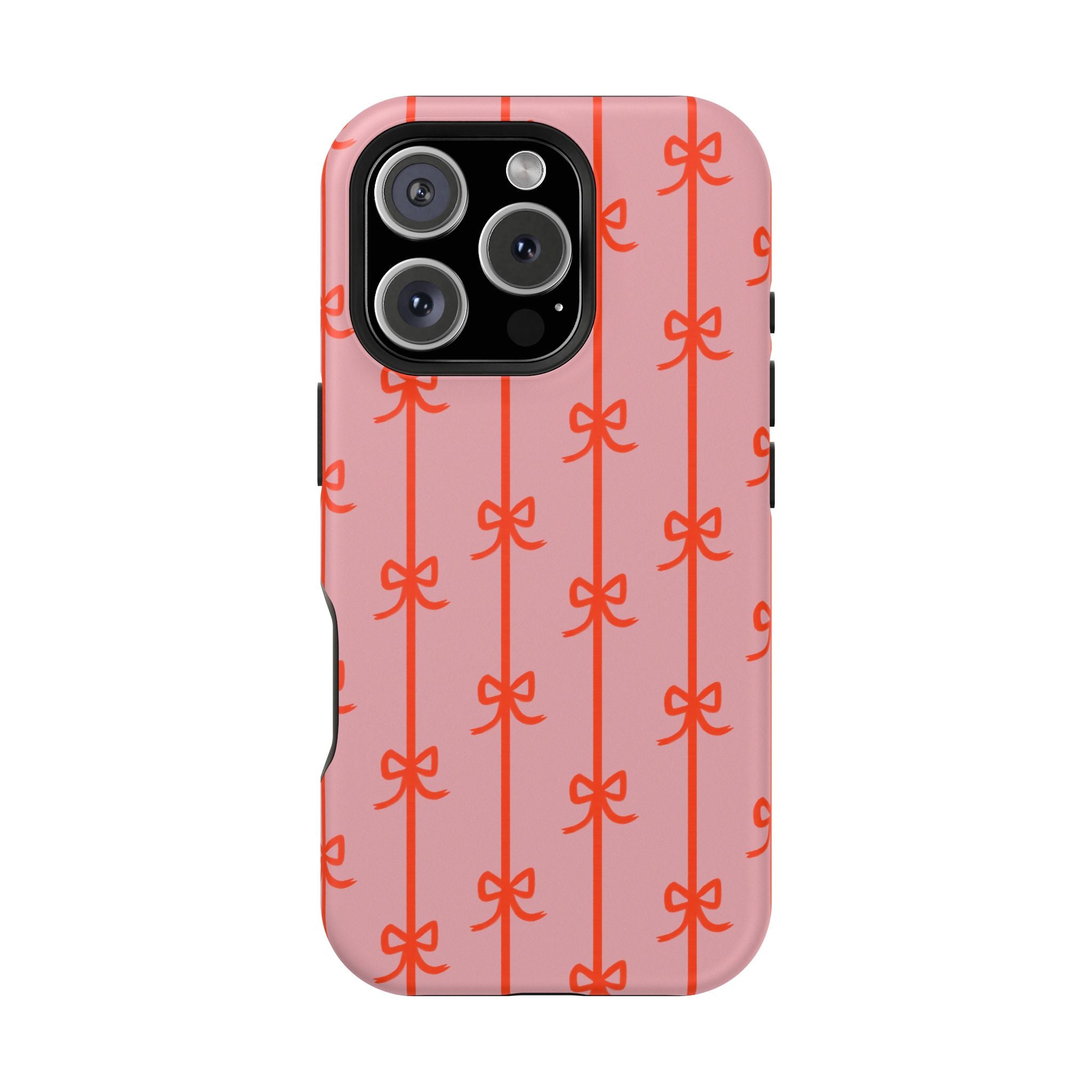 Customizable: Cute Bow Pattern Phone Case