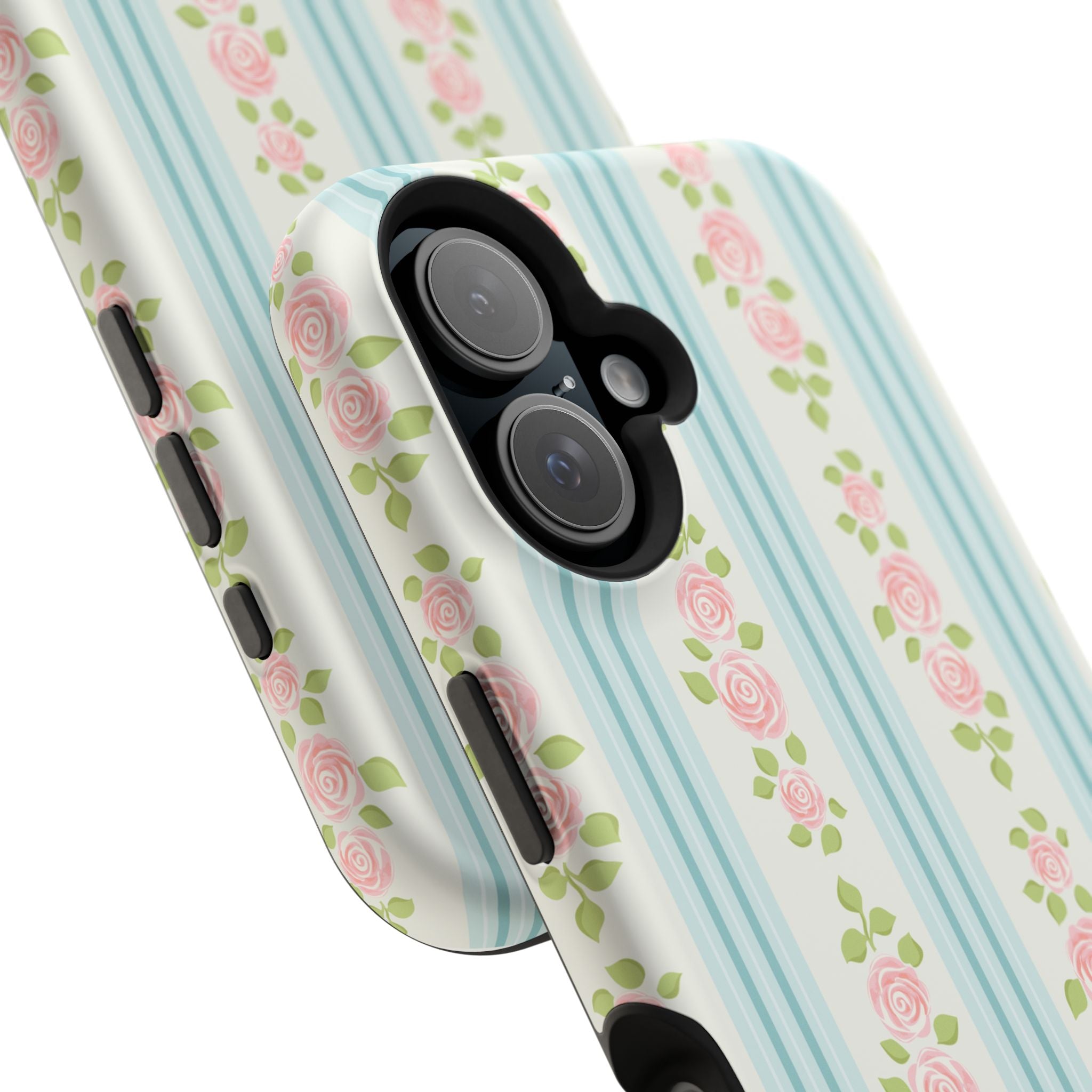 Customizable: Floral Impact-Resistant Phone Case