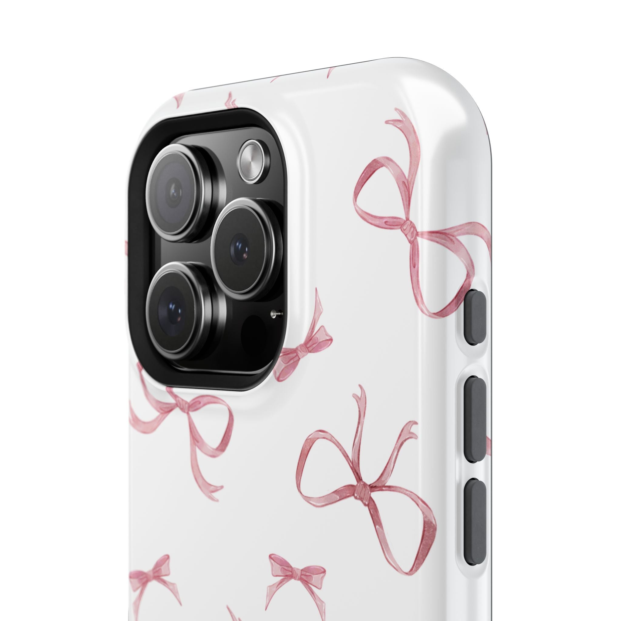 Customizable: Coquette Bow Stylish Impact-Resistant Phone Case