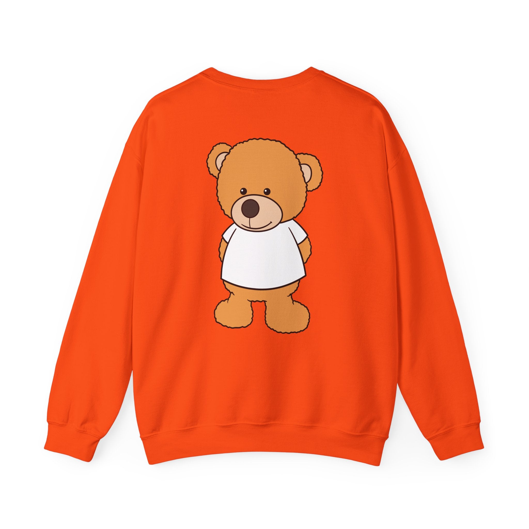 Customizable Bear Crewneck Sweatshirt - College Spirit Apparel