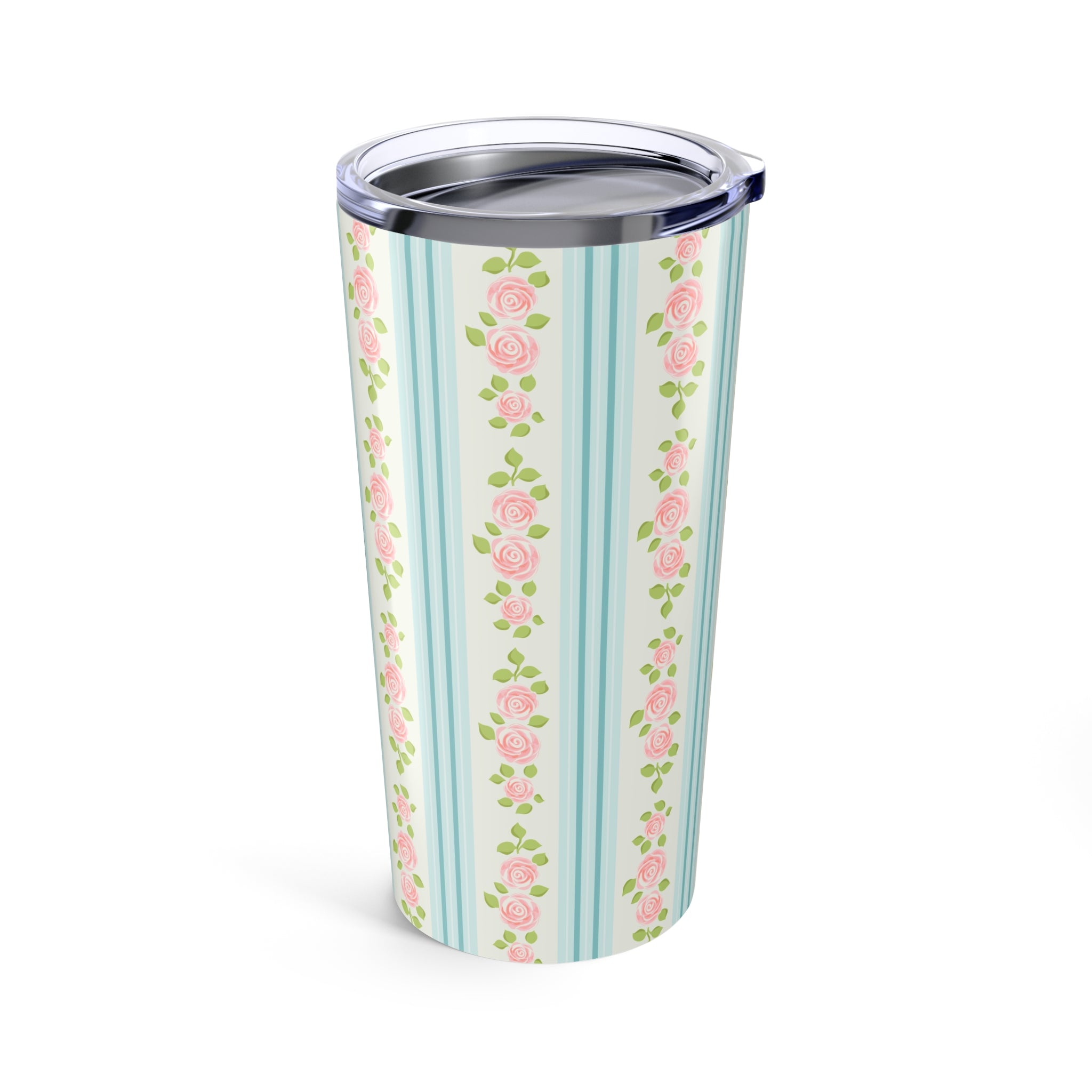 Customizable Floral Tumbler