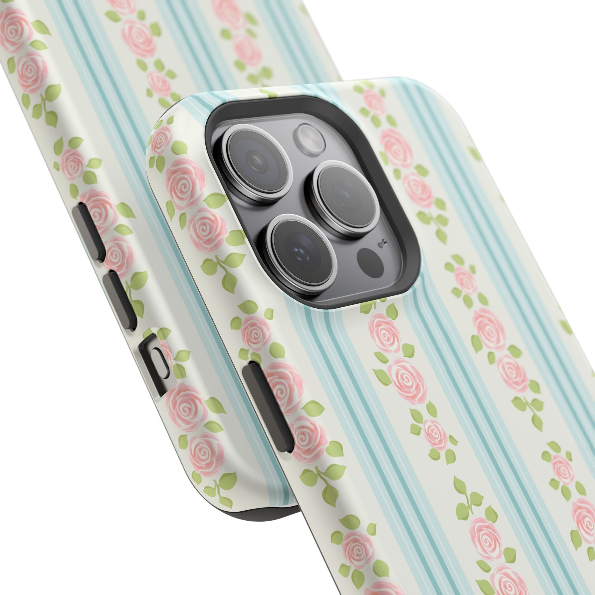 Customizable: Floral Impact-Resistant Phone Case