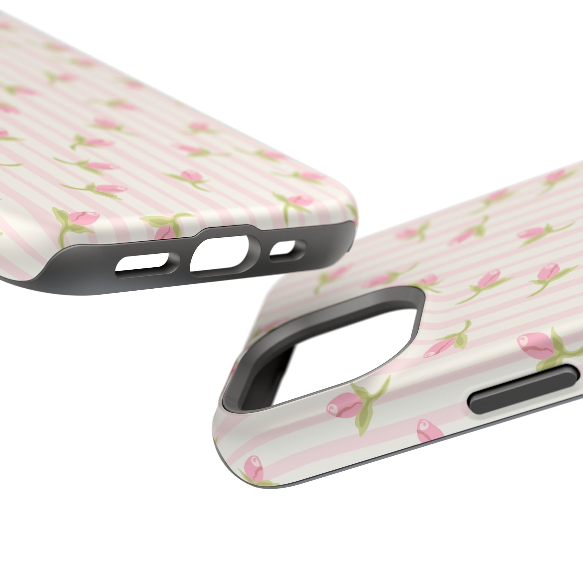 Customizable: Floral Impact-Resistant Phone Case
