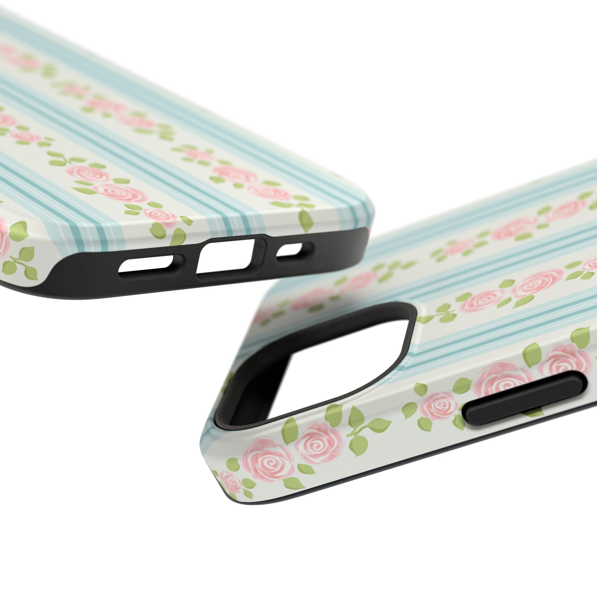 Customizable: Floral Impact-Resistant Phone Case
