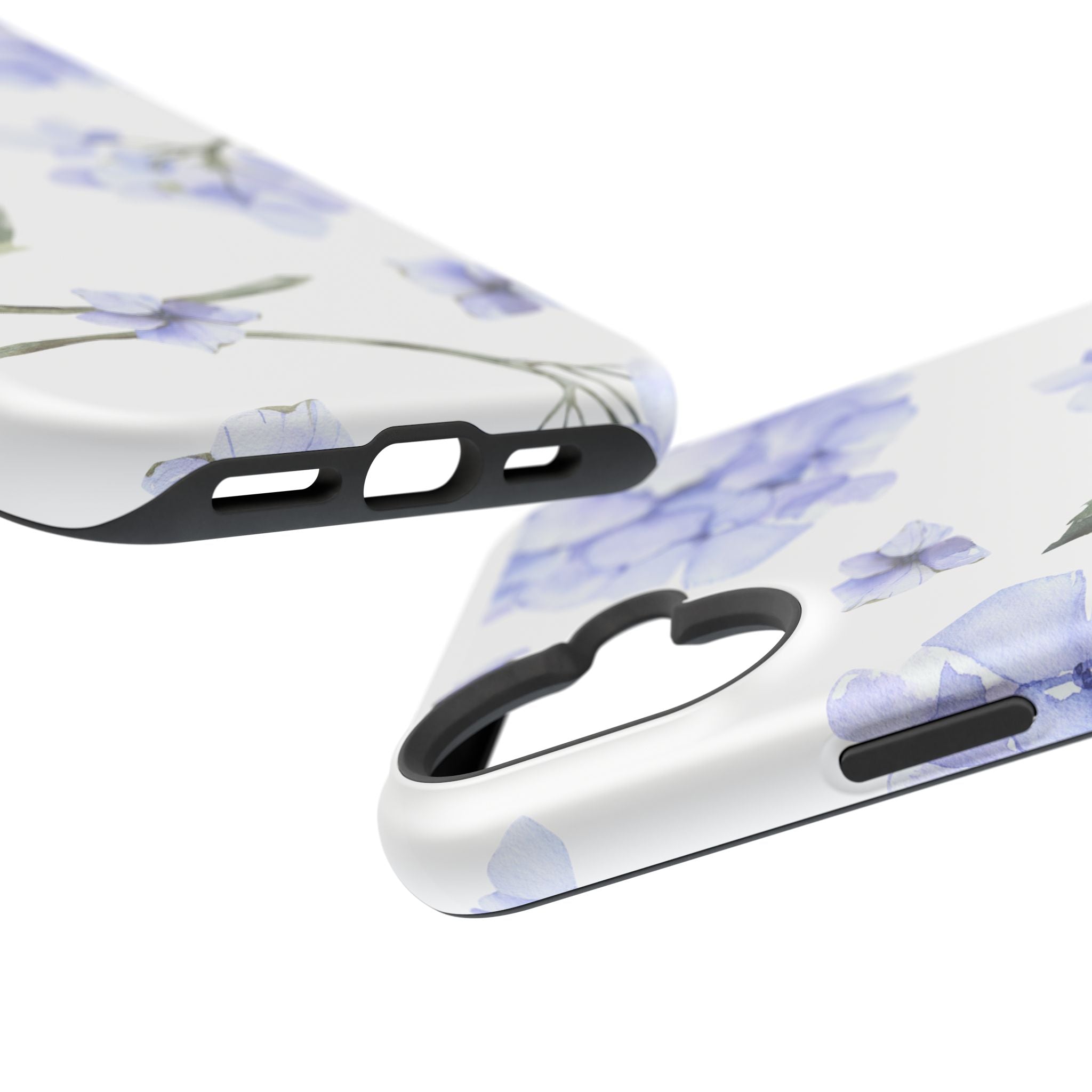 Customizable: Floral Purple Hydrangea Impact-Resistant Phone Case