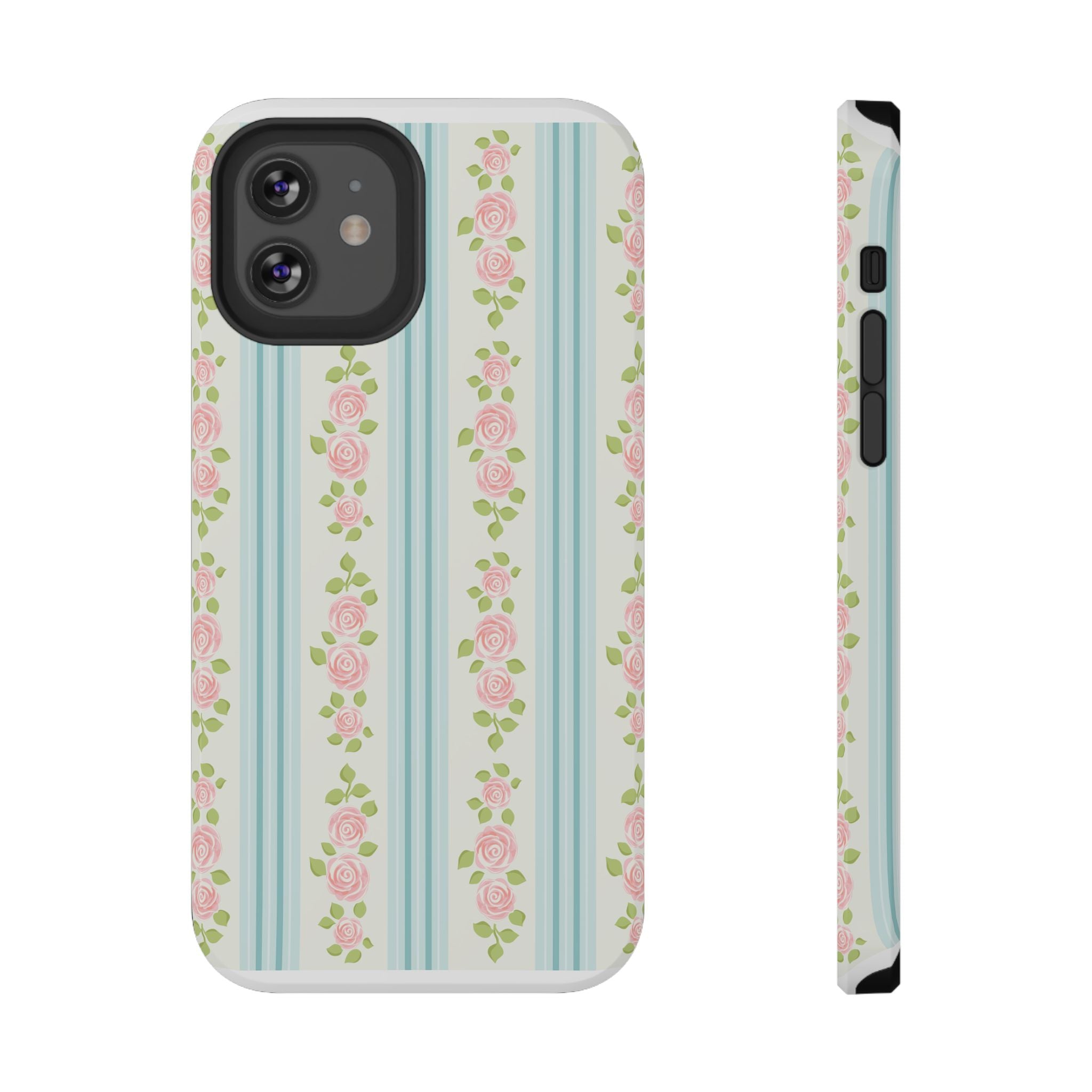 Customizable: Floral Impact-Resistant Phone Case