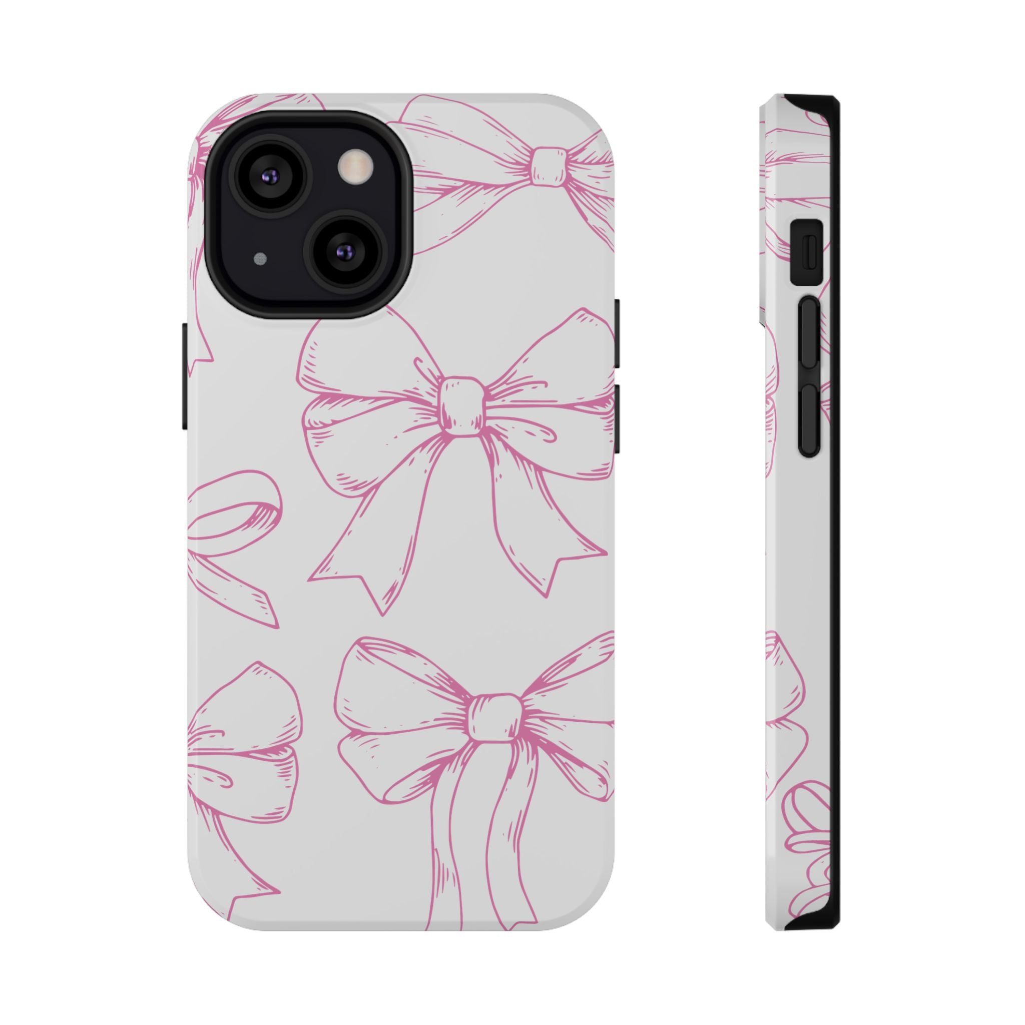 Customizable: Cute Bow Pattern Phone Case