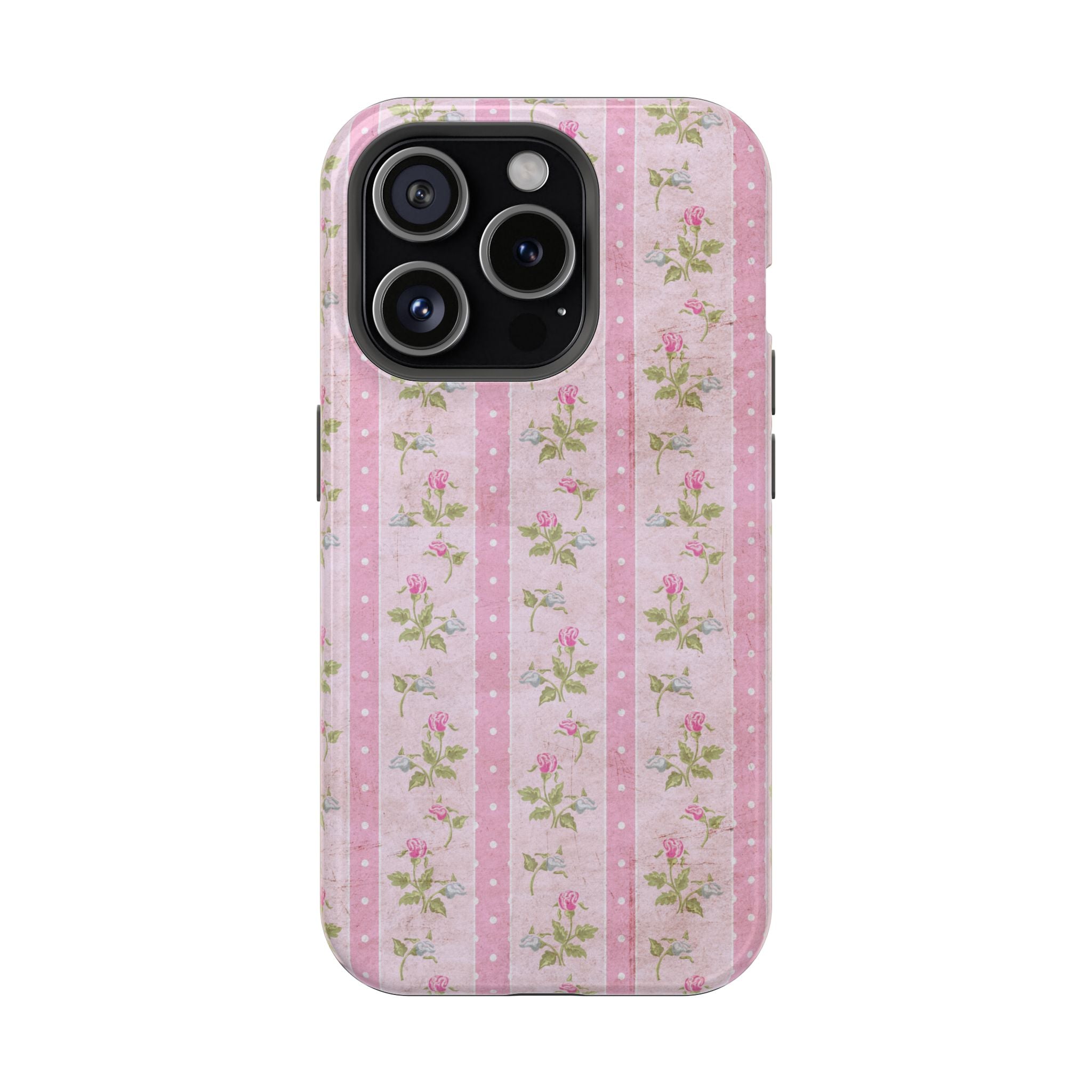Impact-Resistant Phone Case, Inspirational Quote Case, Gift for Her, Bible Verse Decor, Floral Design Phone Cover