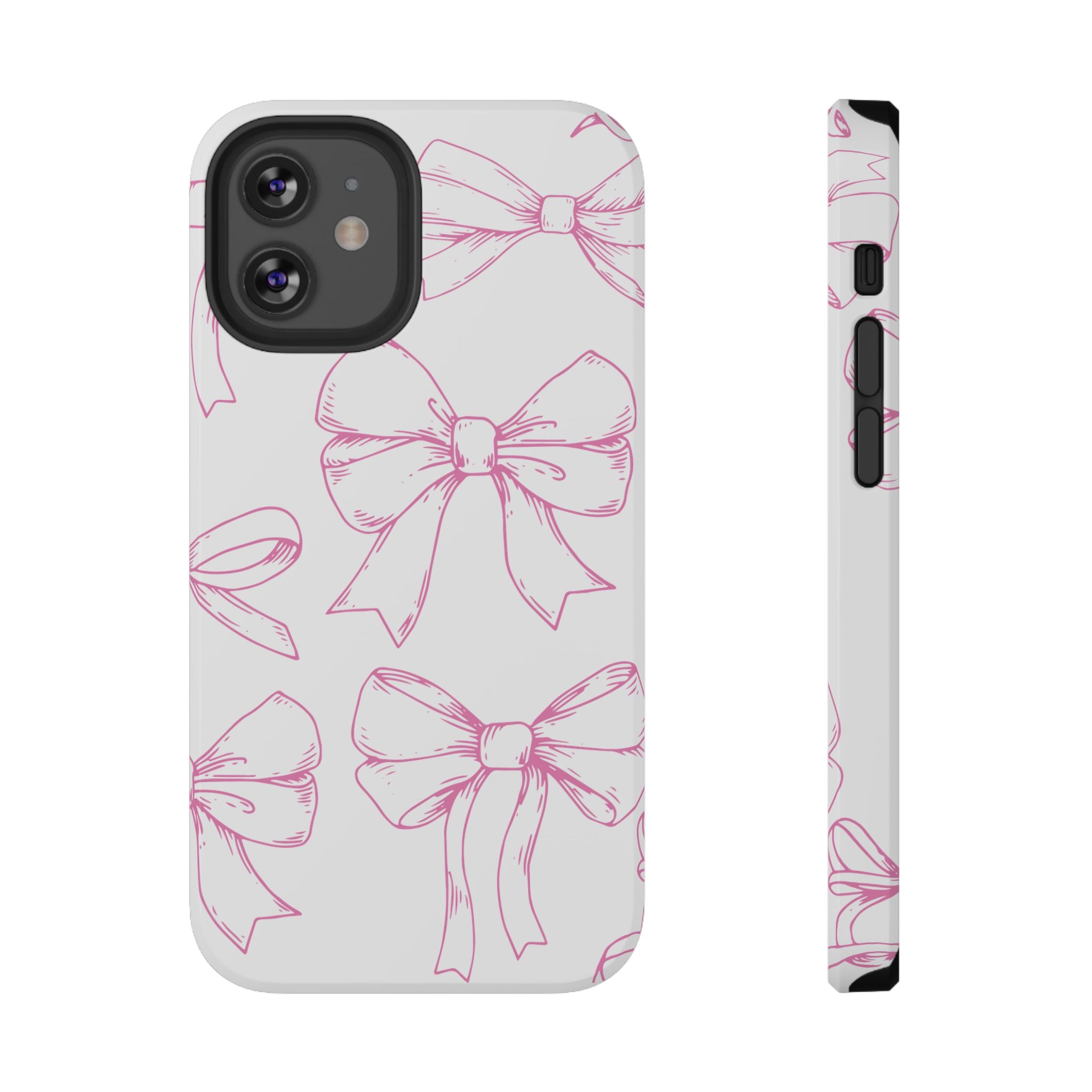 Customizable: Cute Bow Pattern Phone Case