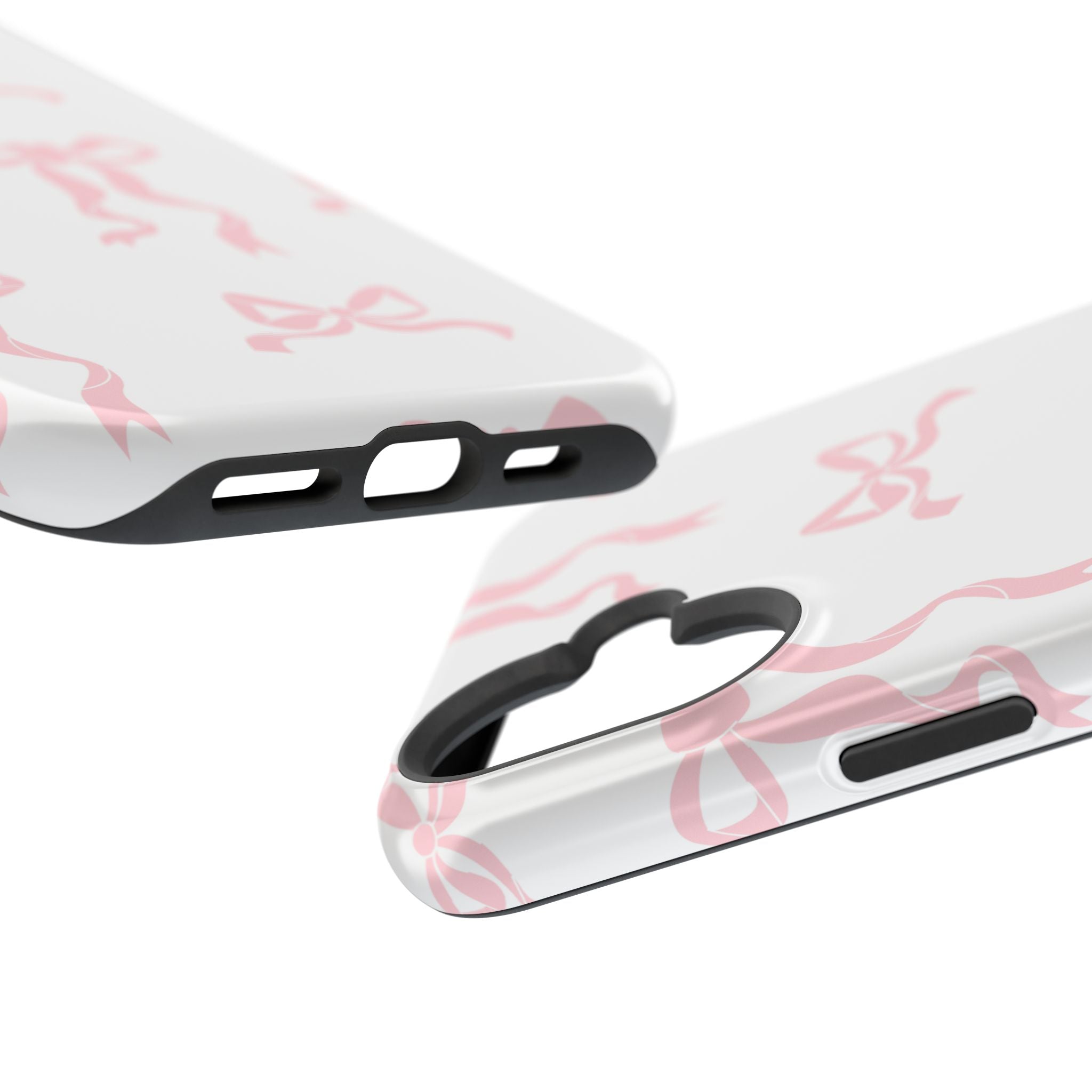 Customizable Cute Bow Pattern Phone Case