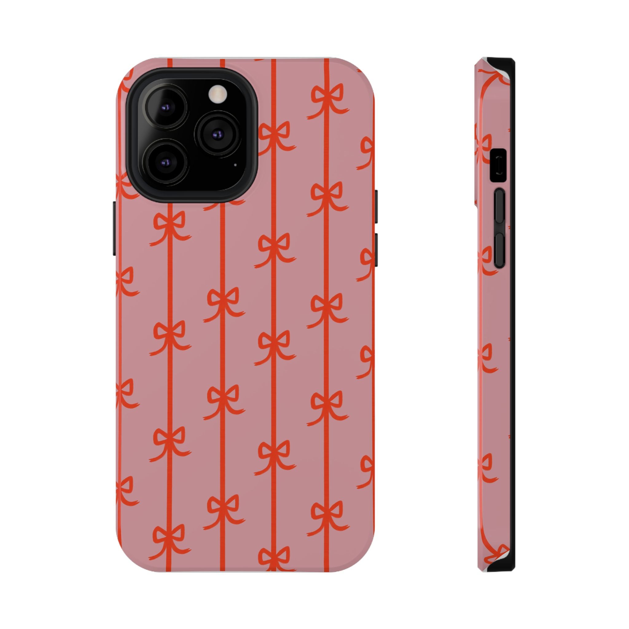 Customizable: Cute Bow Pattern Phone Case