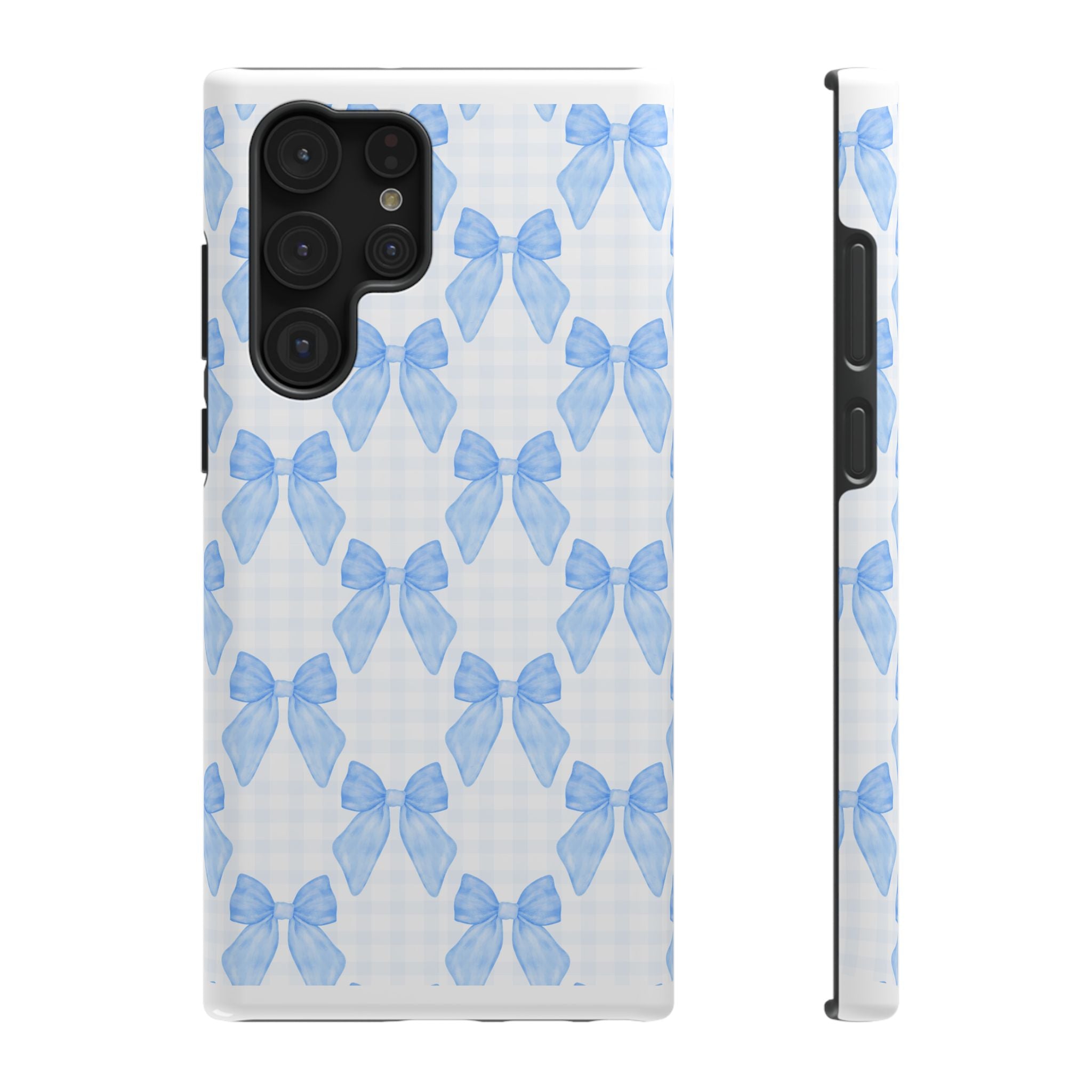 Customizable: Charming Bow Pattern Phone Case