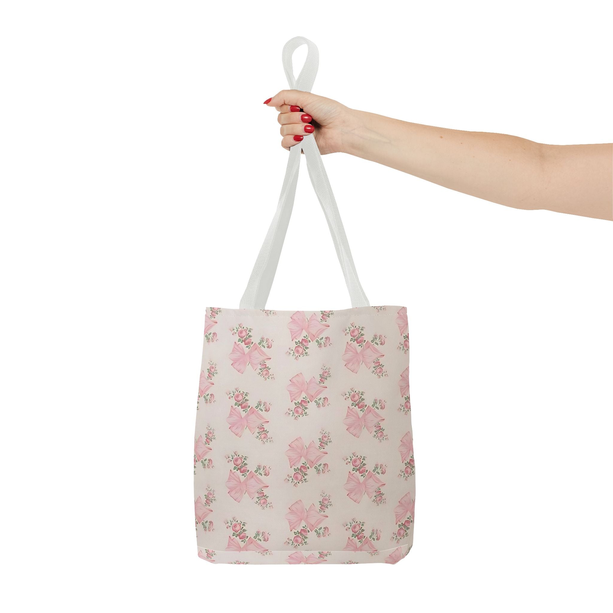 Customizable Tote Bag - Floral Whimsical Girly Aesthetic Design