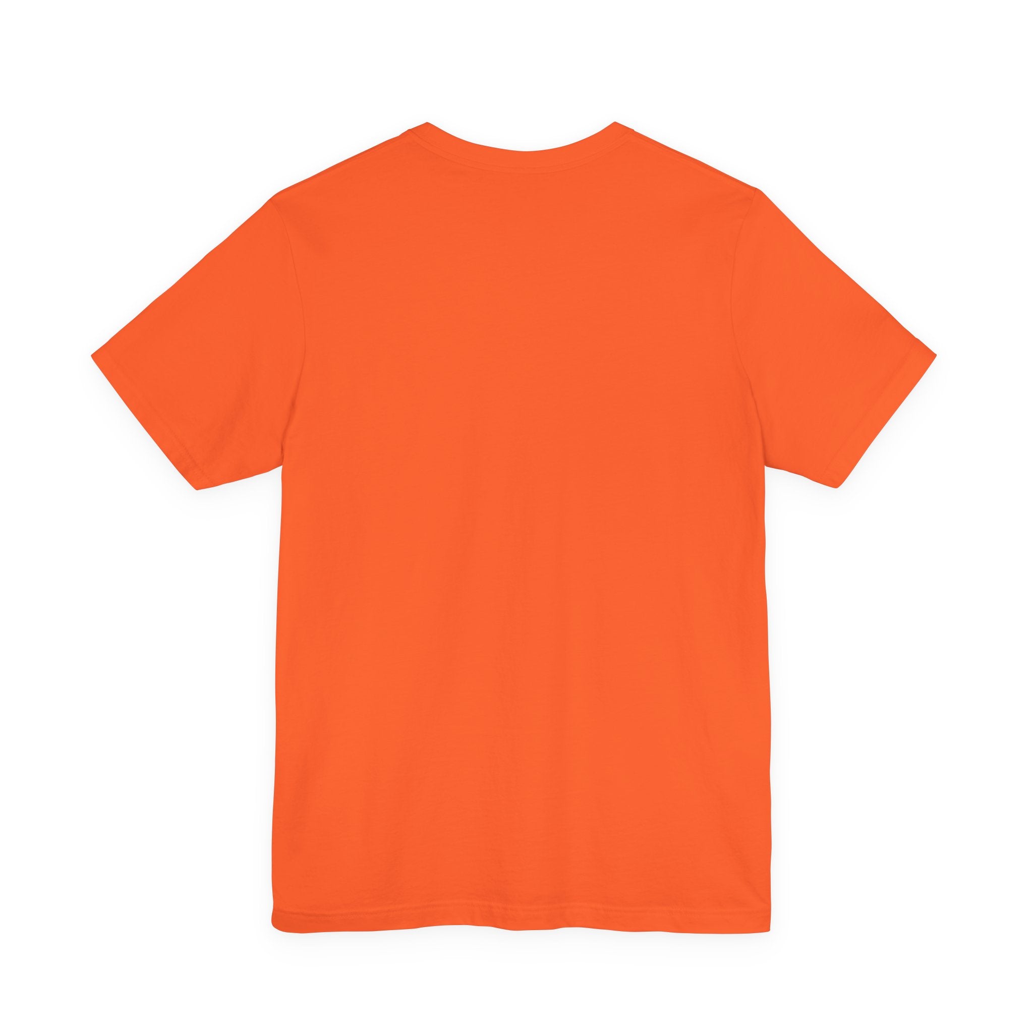 Customizable Orange & White Polka Dot Tri-Star Graphic Tee