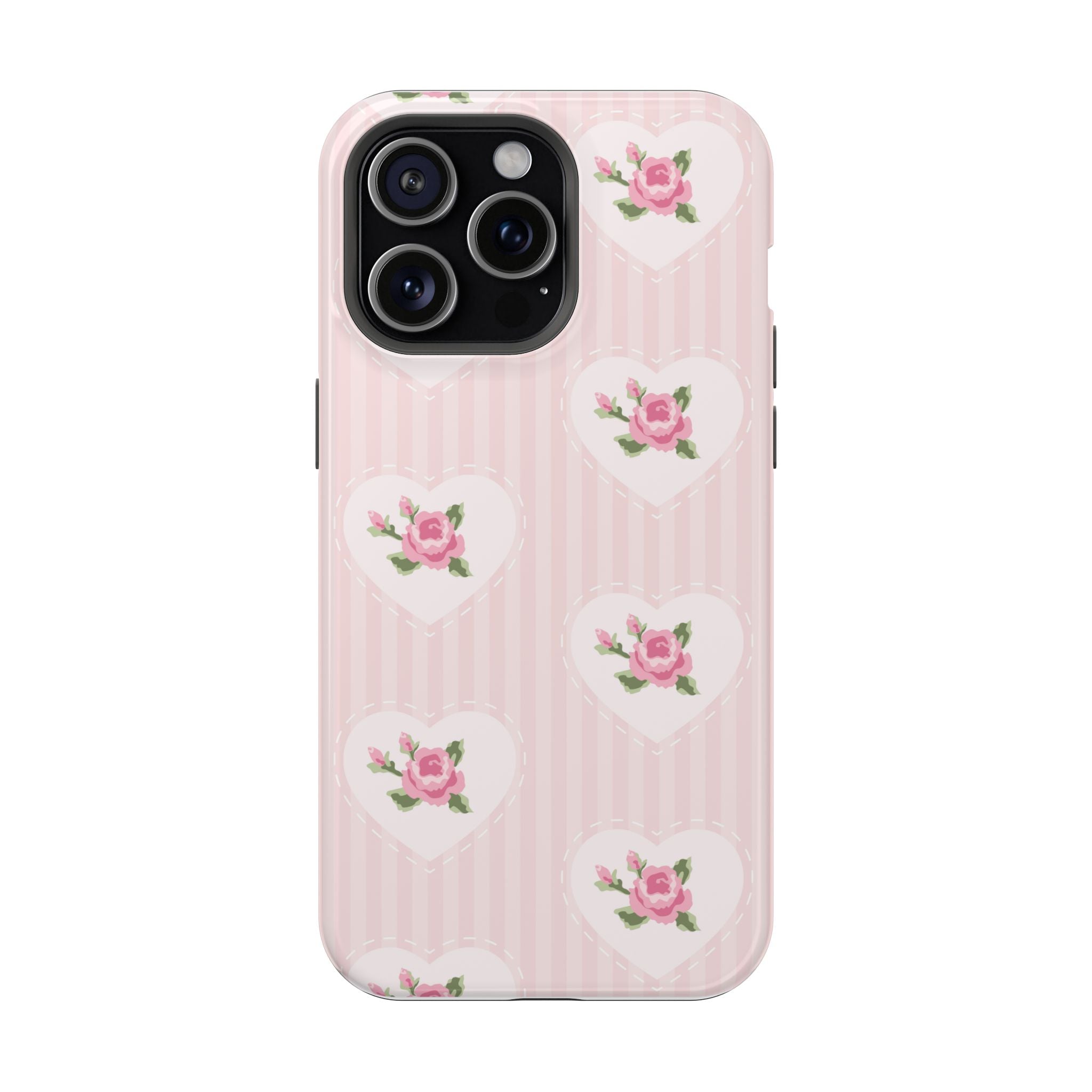 Customizable: Floral Heart Phone Case