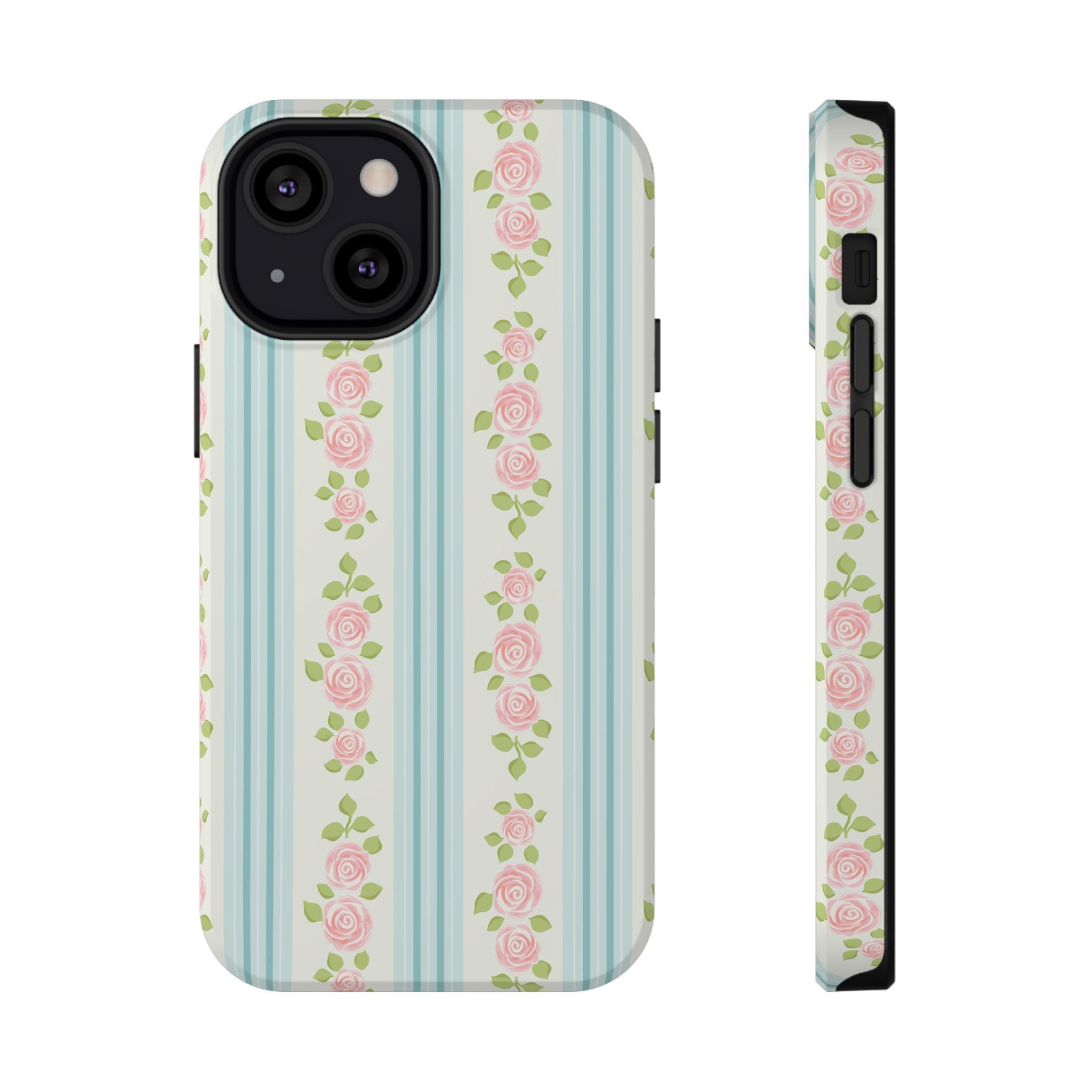 Customizable: Floral Impact-Resistant Phone Case