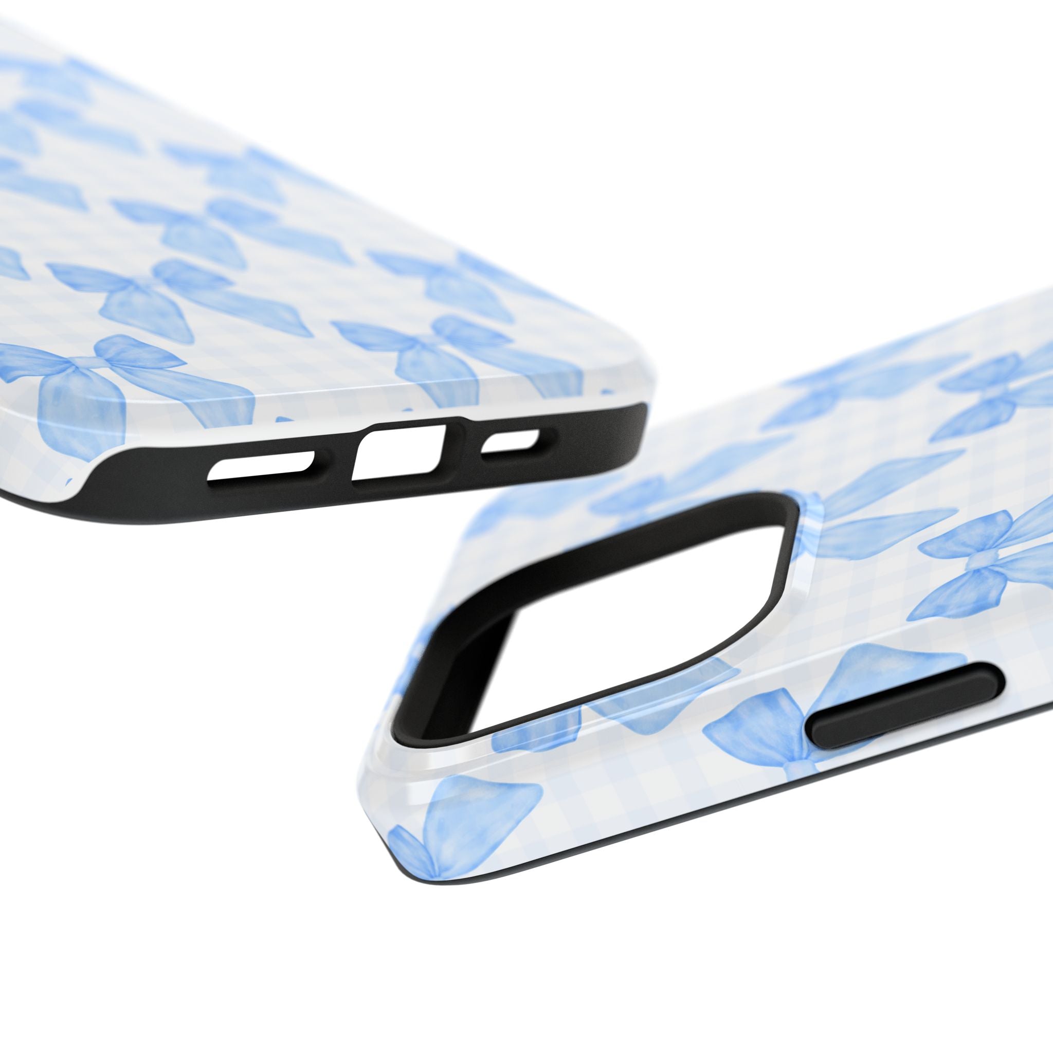 Customizable: Charming Bow Pattern Phone Case
