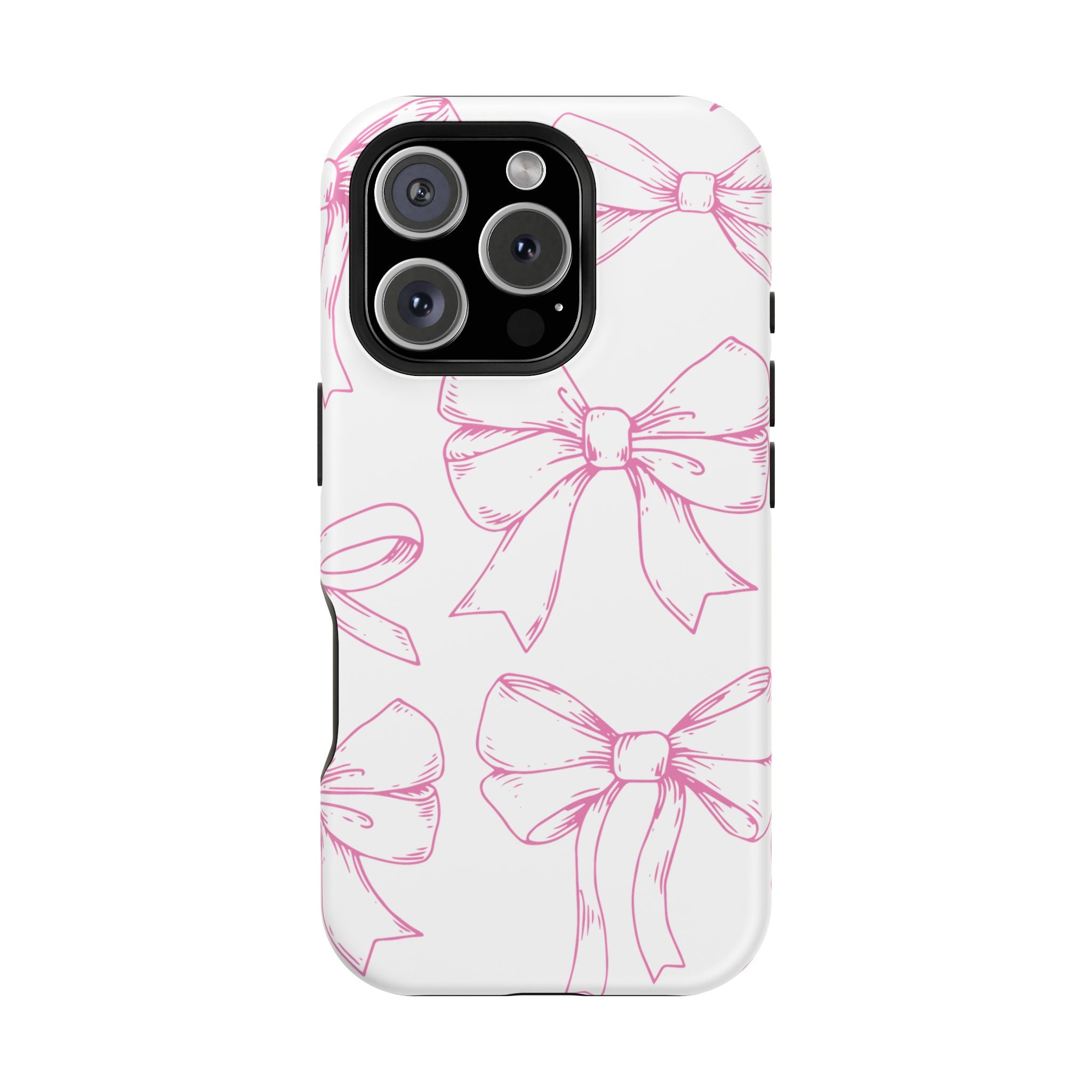 Customizable: Cute Bow Pattern Phone Case